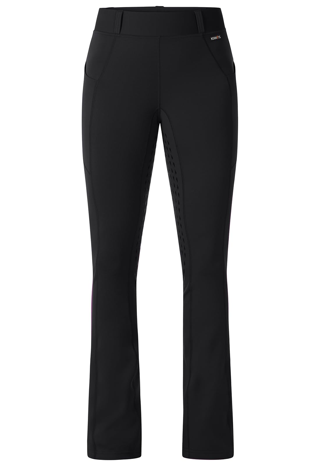 Kerrits Coolcore Full Leg Bootcut Riding Tights for Women - Moisture Wicking & Breathable Equestrian Pants for Tall Riders - Perfect for Horseback Riding, Training & Outdoor Activities