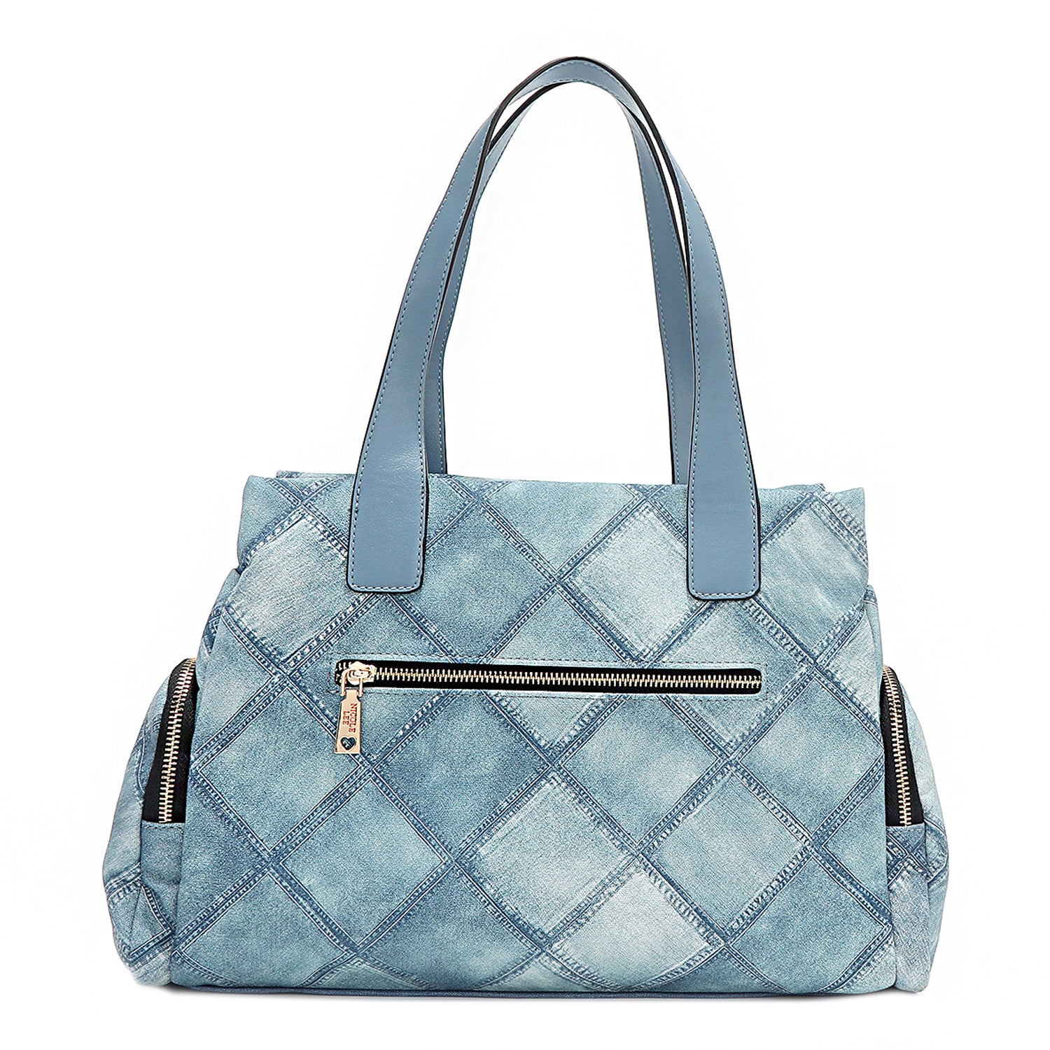 Stylish Blue Flower Handbag for Women - Trendy Floral Crossbody Purse for Casual Outings, Date Nights & Travel | Fashionable Accessory
