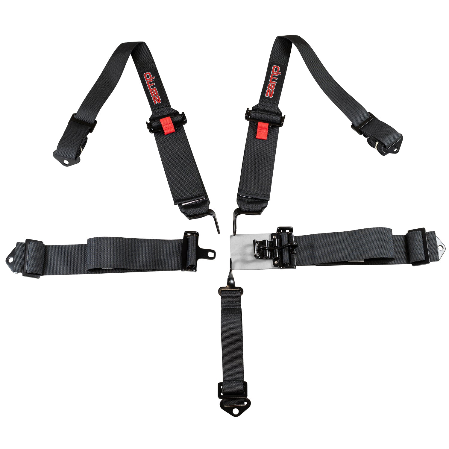 Zamp 5 Point Racing Harness 3/2 Pull Down/Pull Out SFI 16.1 Certified - High Performance Safety Restraint for Motorsports, Track Racing & Off-Road Vehicles