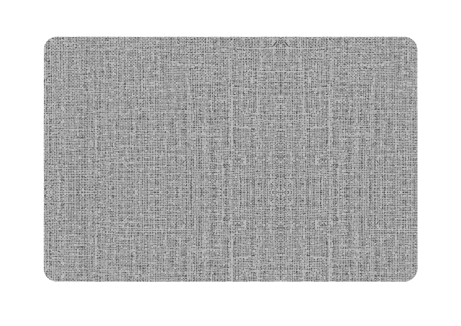Heavy Rubber Charcoal Grey Placemat Set - Non-Slip Dining Table Mats for Kitchen, Restaurant & Home Decor - Waterproof & Heat Resistant Placemats (Set of 4)