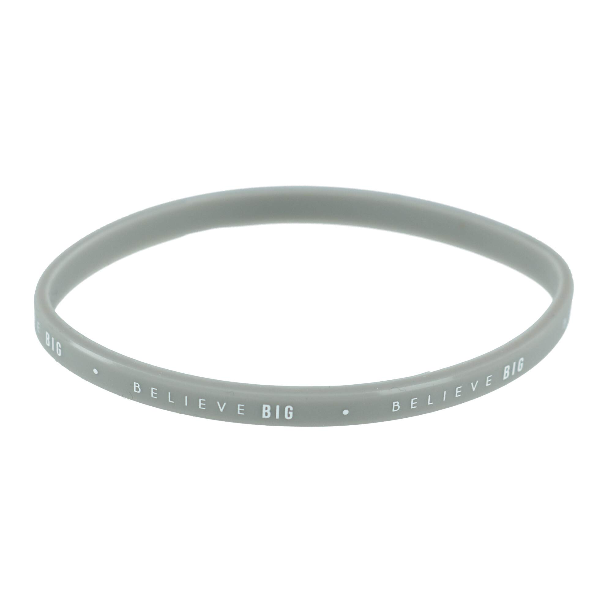 Faithworks Threads of Faith Silicone Wristband Bracelets 4-Pack - Inspirational Christian Bracelet Set for Men & Women - One Size Fits All - Perfect for Church, Bible Study & Daily Motivation
