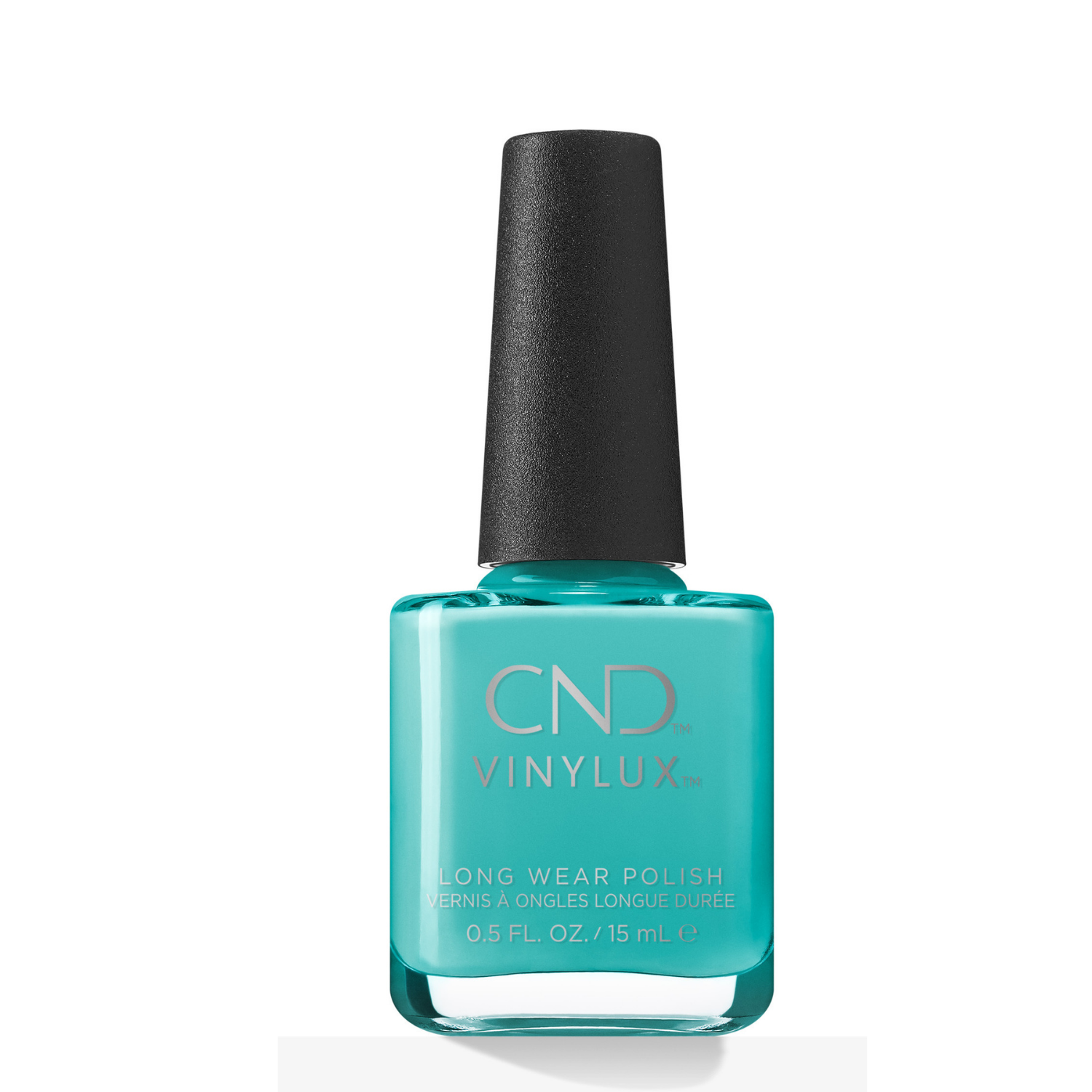 CND Vinylux Long Wear Nail Polish - Oceanside Blue, 0.5 fl oz - Professional Salon Quality, Chip-Resistant Formula for Manicures & Pedicures - Perfect for Everyday Wear, Special Occasions & Nail Art Designs