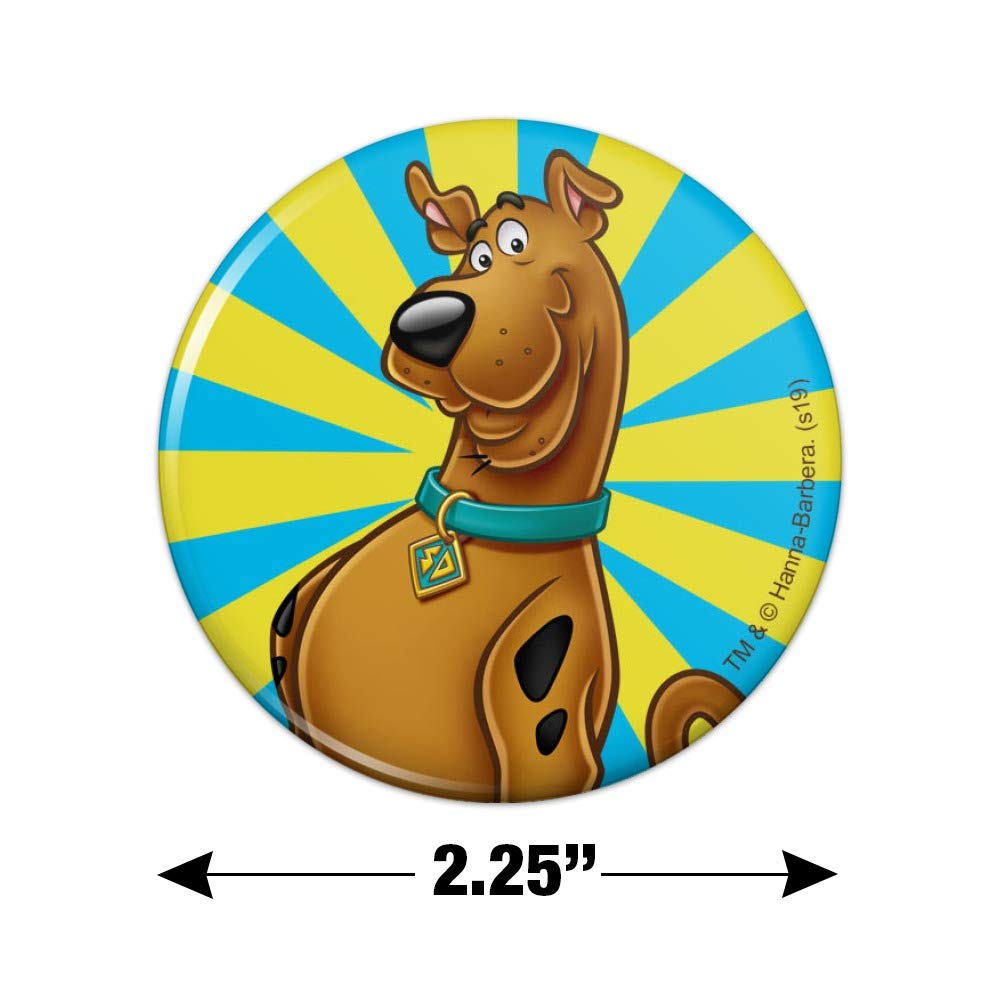 Scooby-Doo Character Refrigerator Magnet - Fun Kitchen Decor for Kids & Fans - Perfect for Fridge, Lockers, and Office Use