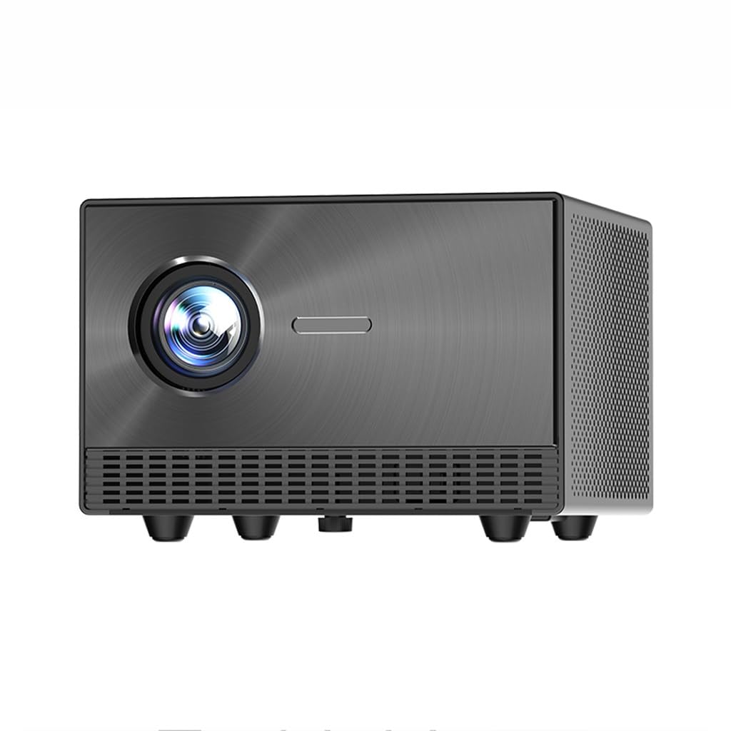 RYMMKOP 1080P HD Projector for Home Theater, Outdoor Movies, Business Meetings & Classroom Teaching - High Brightness, Auto Focus, Built-in Speaker - Includes Free Small Gift (As Shown)