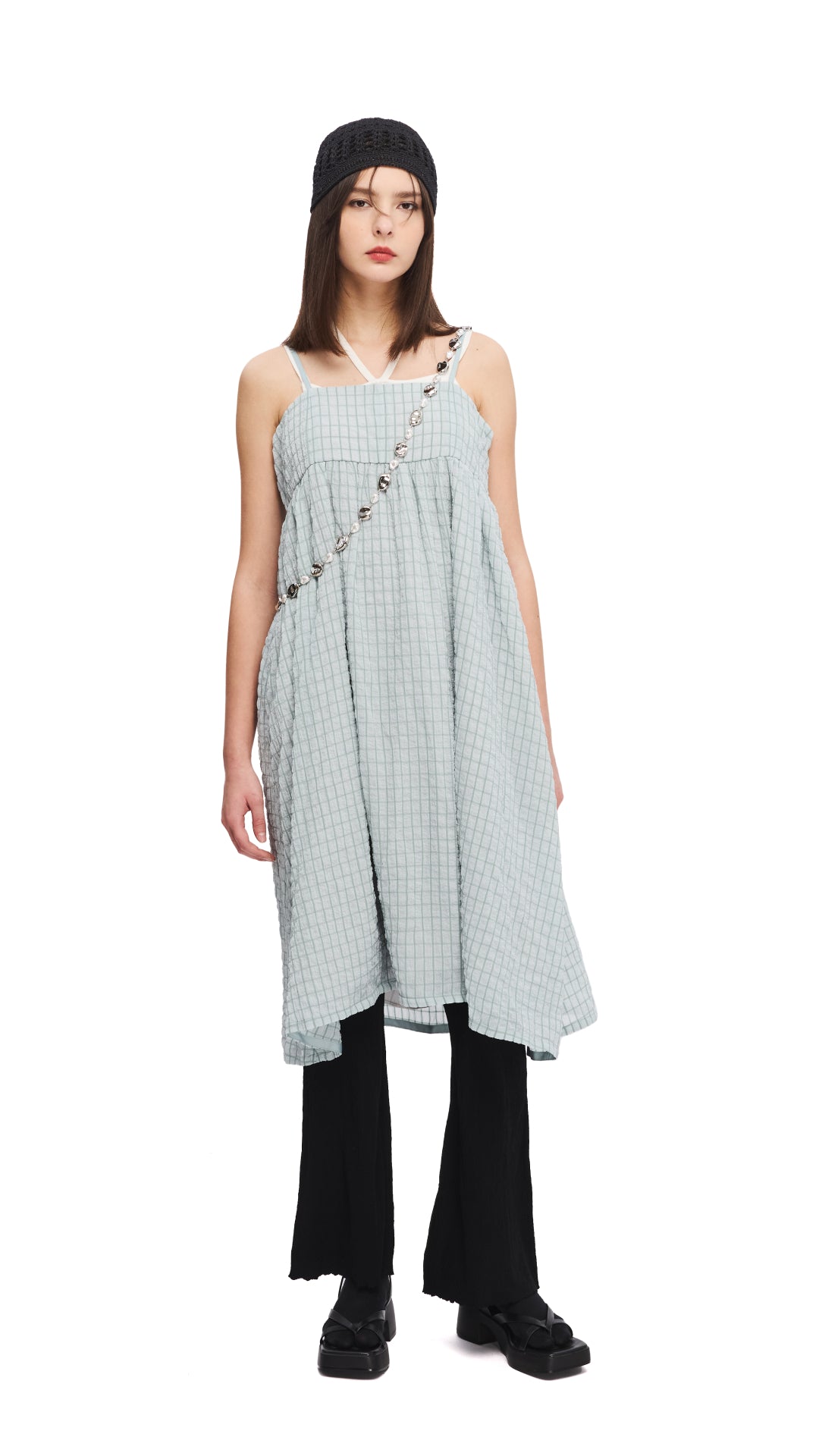 Elegant Wrinkle-Resistant Chiffon Slipdress for Women | Flowy & Comfortable | Perfect for Weddings, Parties & Evening Events