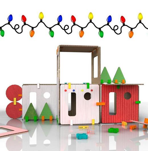 3Dux Design The Power House Architecture Kit - STEM Building Toy for Kids, Creative DIY House Model Set - Perfect for School Projects, Birthday Gifts & Educational Play