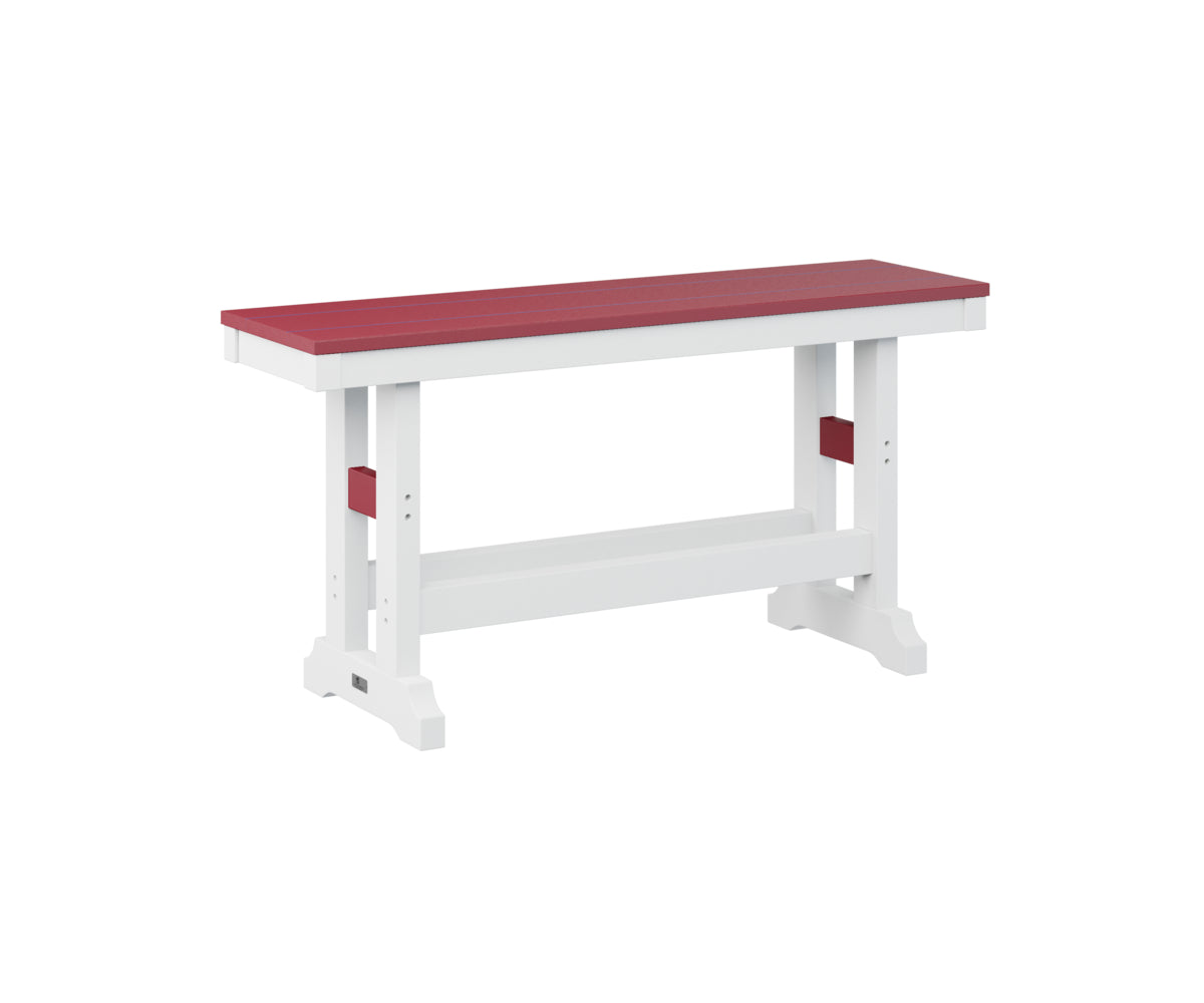 Berlin Gardens Garden Classic 44-Inch Counter Height Bench - Outdoor Dining & Bar Stool for Patio, Deck, or Backyard