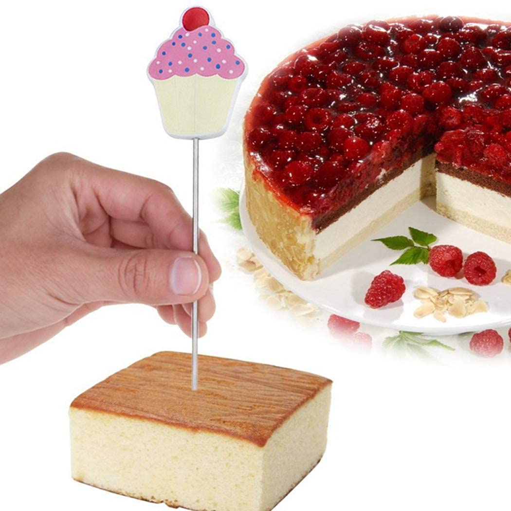 Stainless Steel Cake Tester Needles - Professional Baking Tool for Cakes, Cupcakes, Bread & Cookies | Perfect for Home Bakers & Pastry Chefs | Essential for Testing Doneness & Ensuring Perfect Bakes Every Time