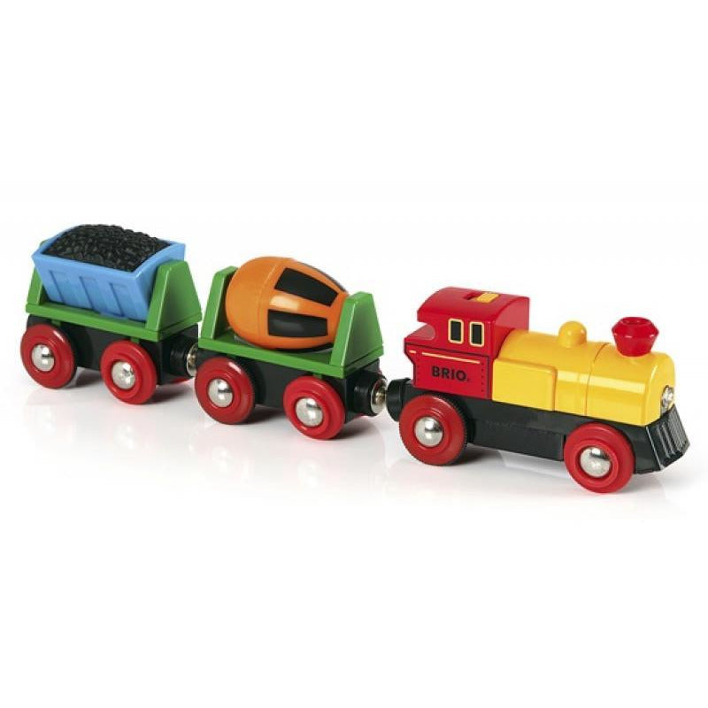 Battery Operated Electric Toy Train Set - Remote Control Action Train for Kids - Perfect for Indoor Play, Birthday Gifts & Christmas Presents