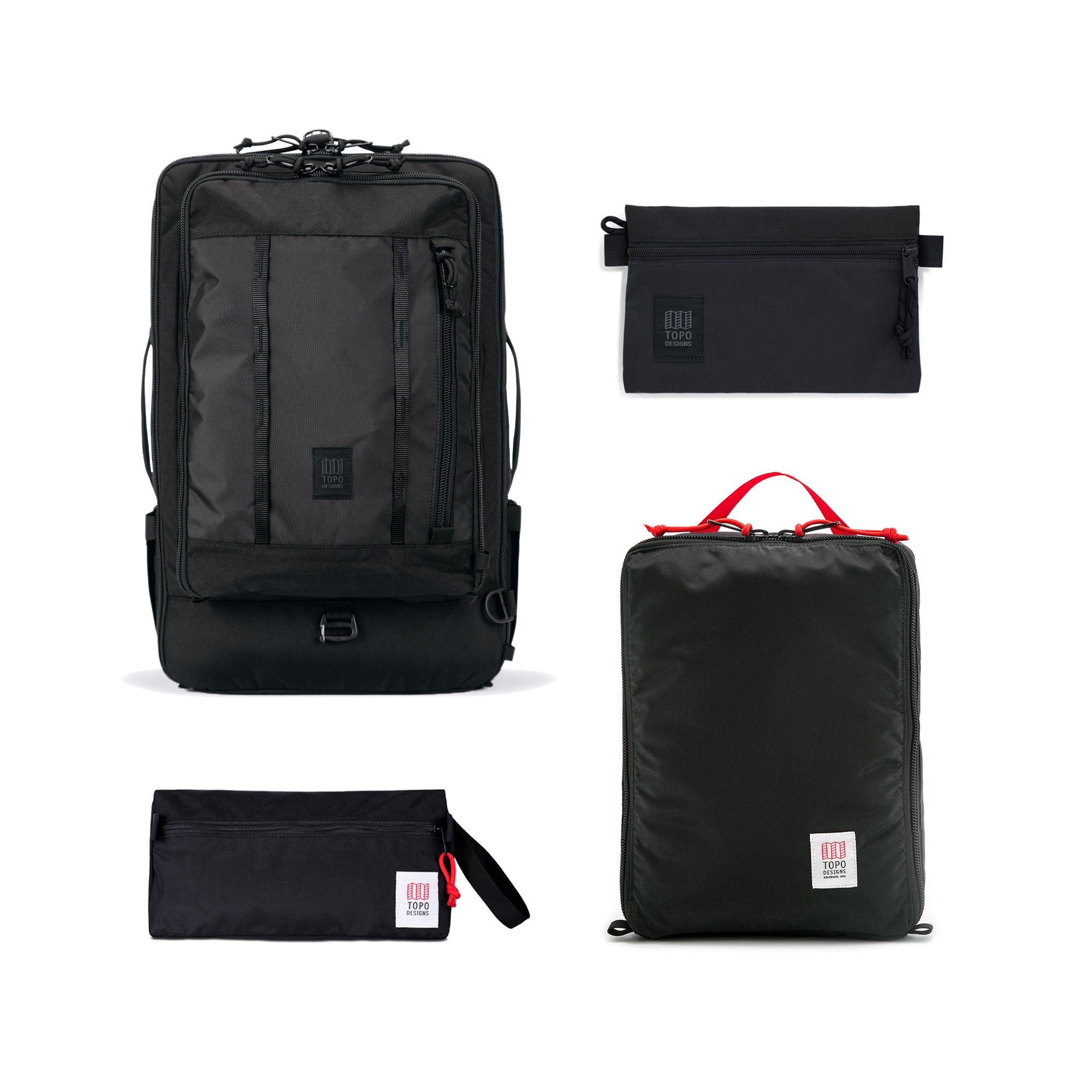 40L Global Travel Bag - Lightweight Durable Carry-On Luggage for International Trips & Weekend Getaways