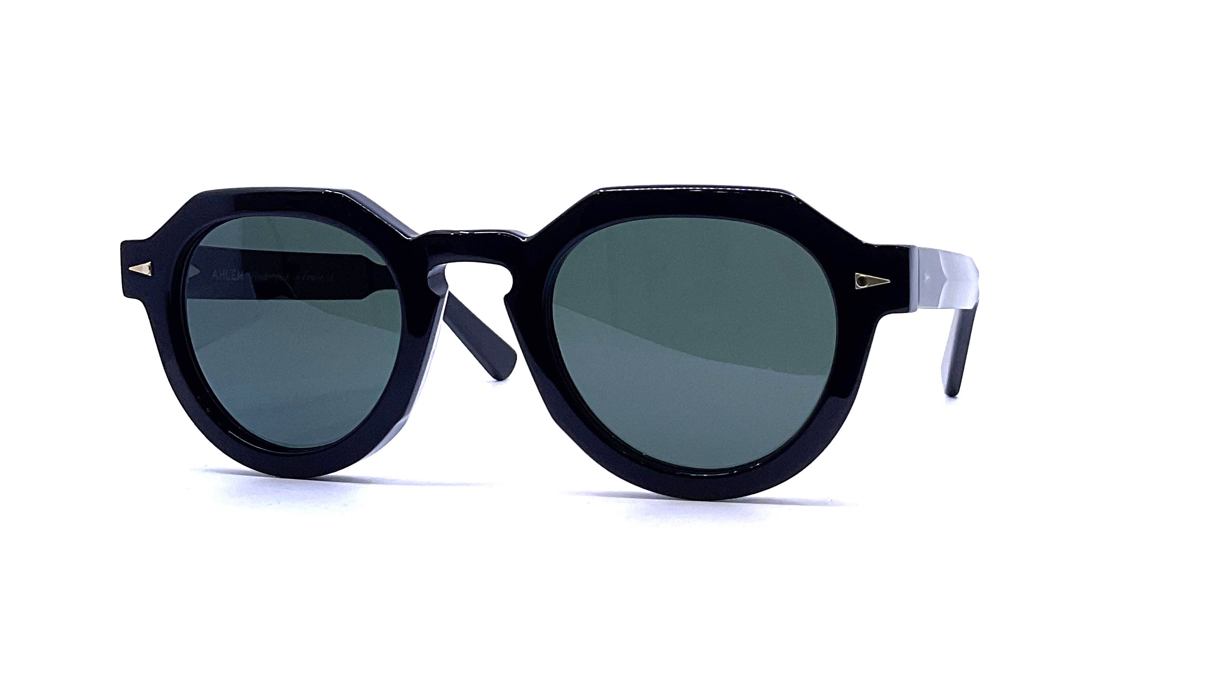 Ahlem Grenelle Sunglasses - Black Aviator Style for Women & Men - Perfect for Outdoor Activities, Travel & Fashion Accessories