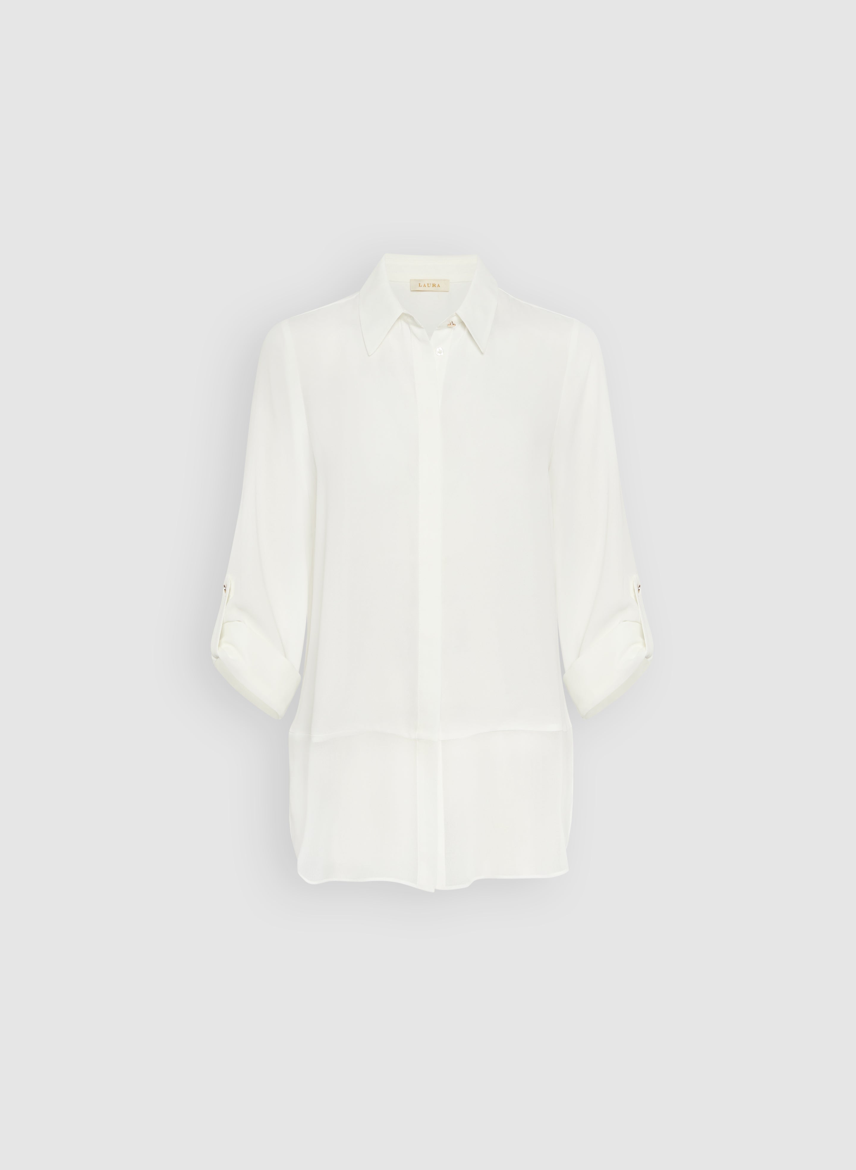 Stylish Button Down Tunic Blouse for Women | Casual & Office Wear | Flowy Loose Fit Top for Work, Date Night & Everyday Outfits