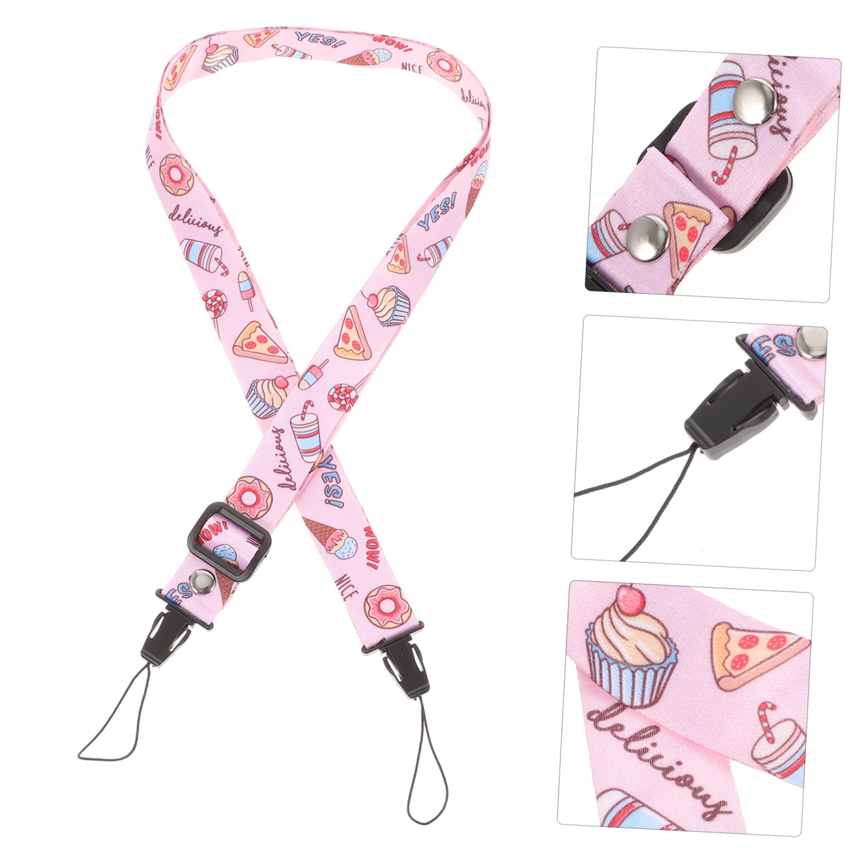 OSALADI 2 Pack Mini Camera Strap Stickers - Small Instant Camera Accessories for Photographers, Film Sticker Handle for Mini Room & Instant Cameras | Perfect for Travel Photography, Vlogging & Creative Camera Decoration