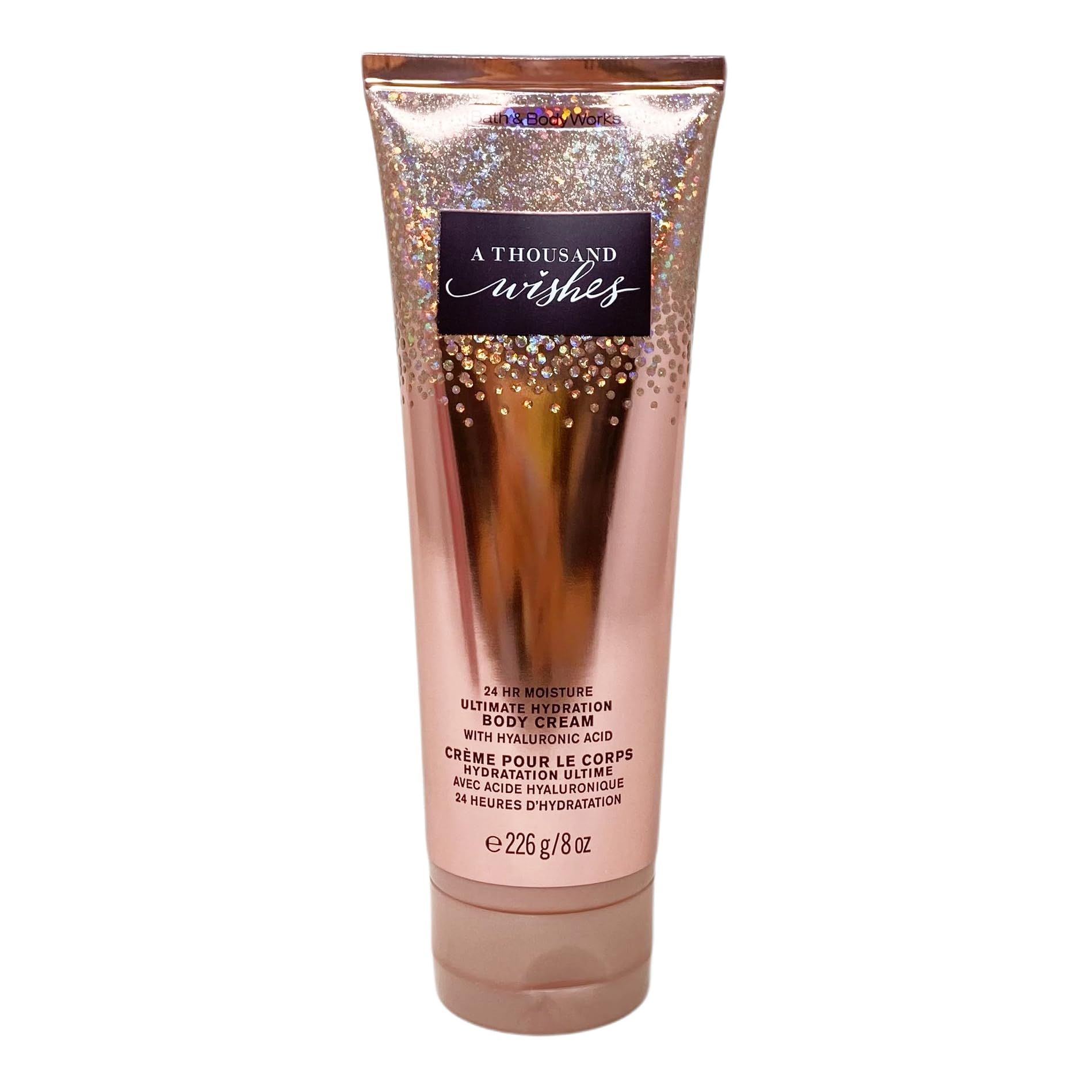 Bath & Body Works A Thousand Wishes Gift Set - Moisturizing Body Wash, Fragrance Mist, Body Cream & Shower Gel with Himalayan Salt Soap Bar | Full Size Value Pack for Women's Daily Skincare & Relaxing Bath Time