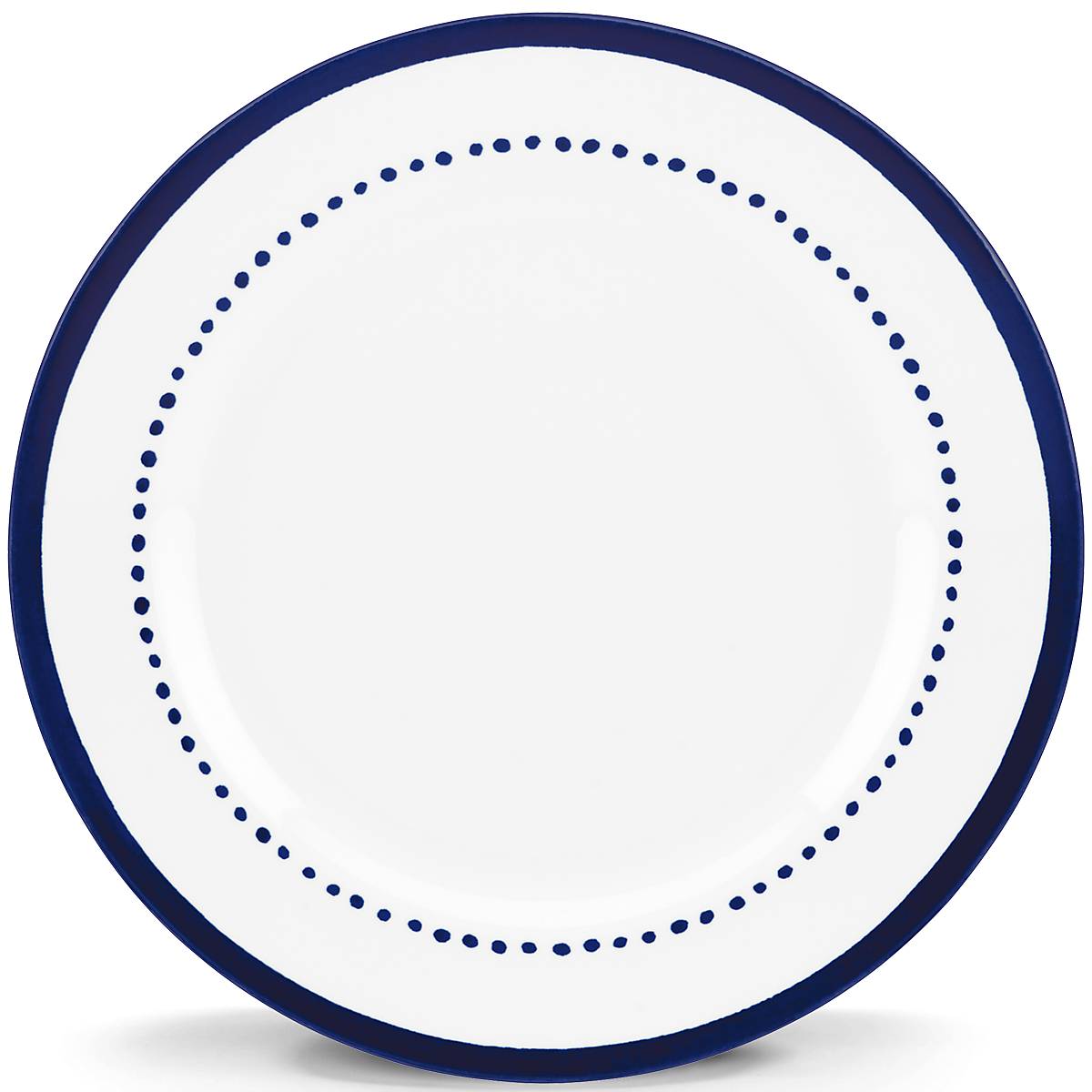 Charlotte Street West Elegant Dinner Plates - Set of 4 Fine Porcelain Plates for Formal Dining, Entertaining & Special Occasions | Microwave & Dishwasher Safe
