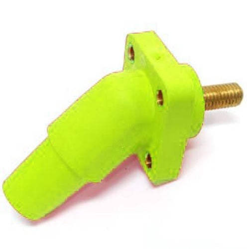 Marinco 400A 45 Degree Panel Mount Terminal Block - 2/0 4/0 AWG Marine Grade Electrical Connector for Boat, RV & Industrial Power Distribution
