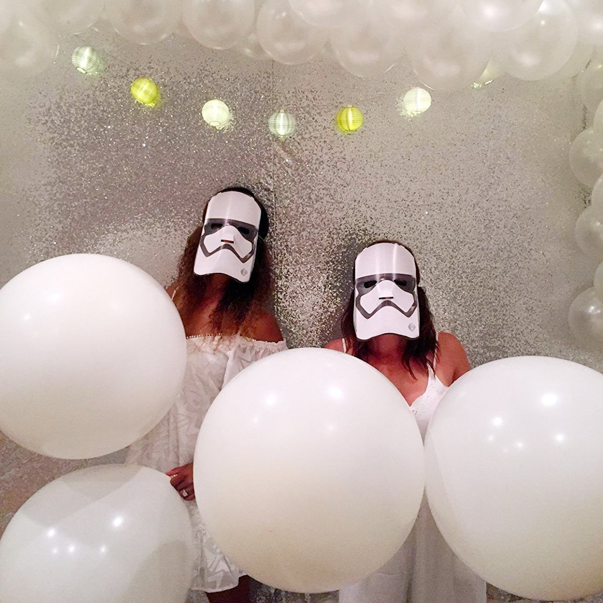 36 Inch Giant Latex Balloons for Birthday Wedding Party Decorations - 6 Pack Silver Large Round Balloons - Perfect for Baby Showers, Graduations & Anniversary Celebrations