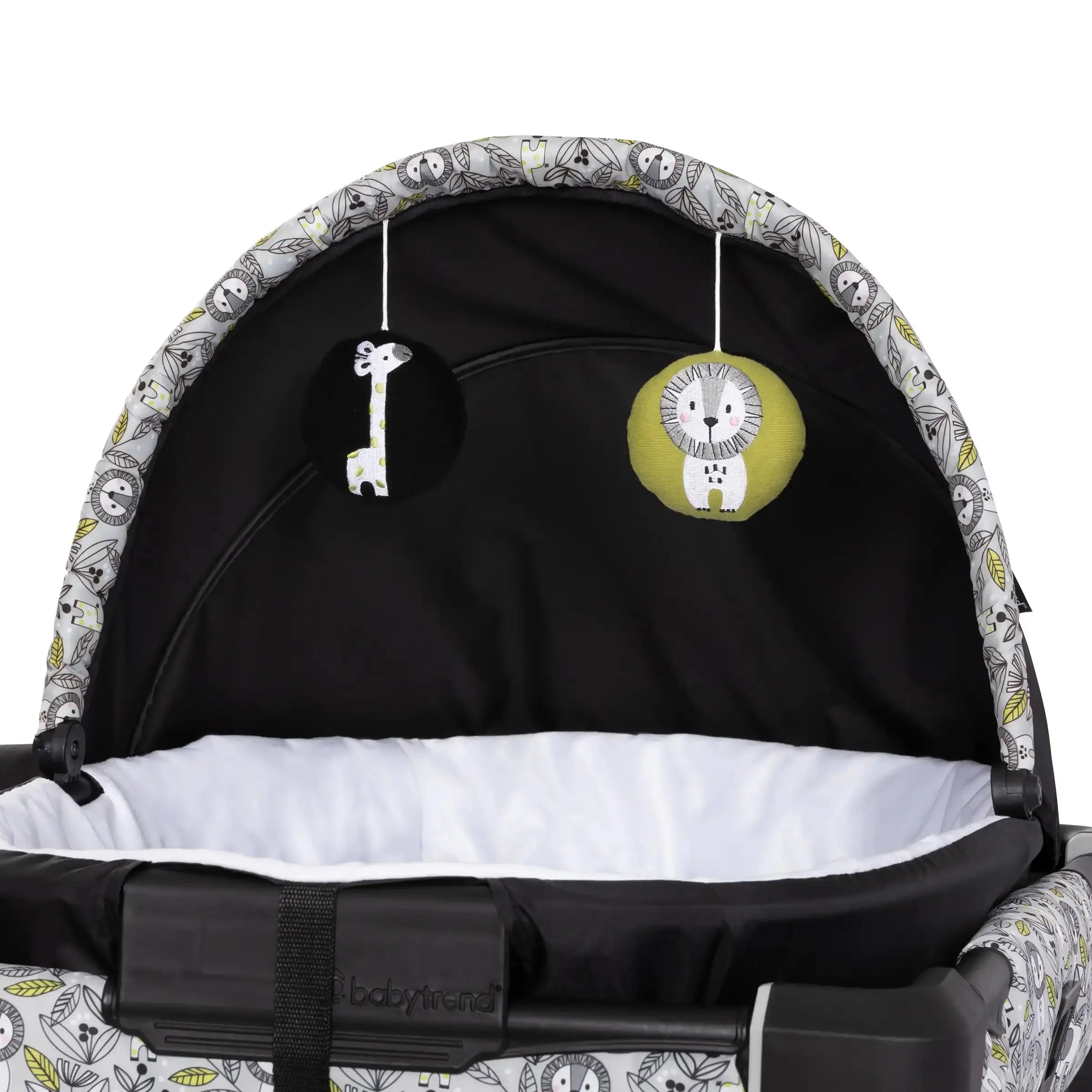 Baby Playard with Snooze Pod & Flip Over Changer - Portable Nursery Den for Newborns & Toddlers - Perfect for Bedroom, Living Room & Travel Use