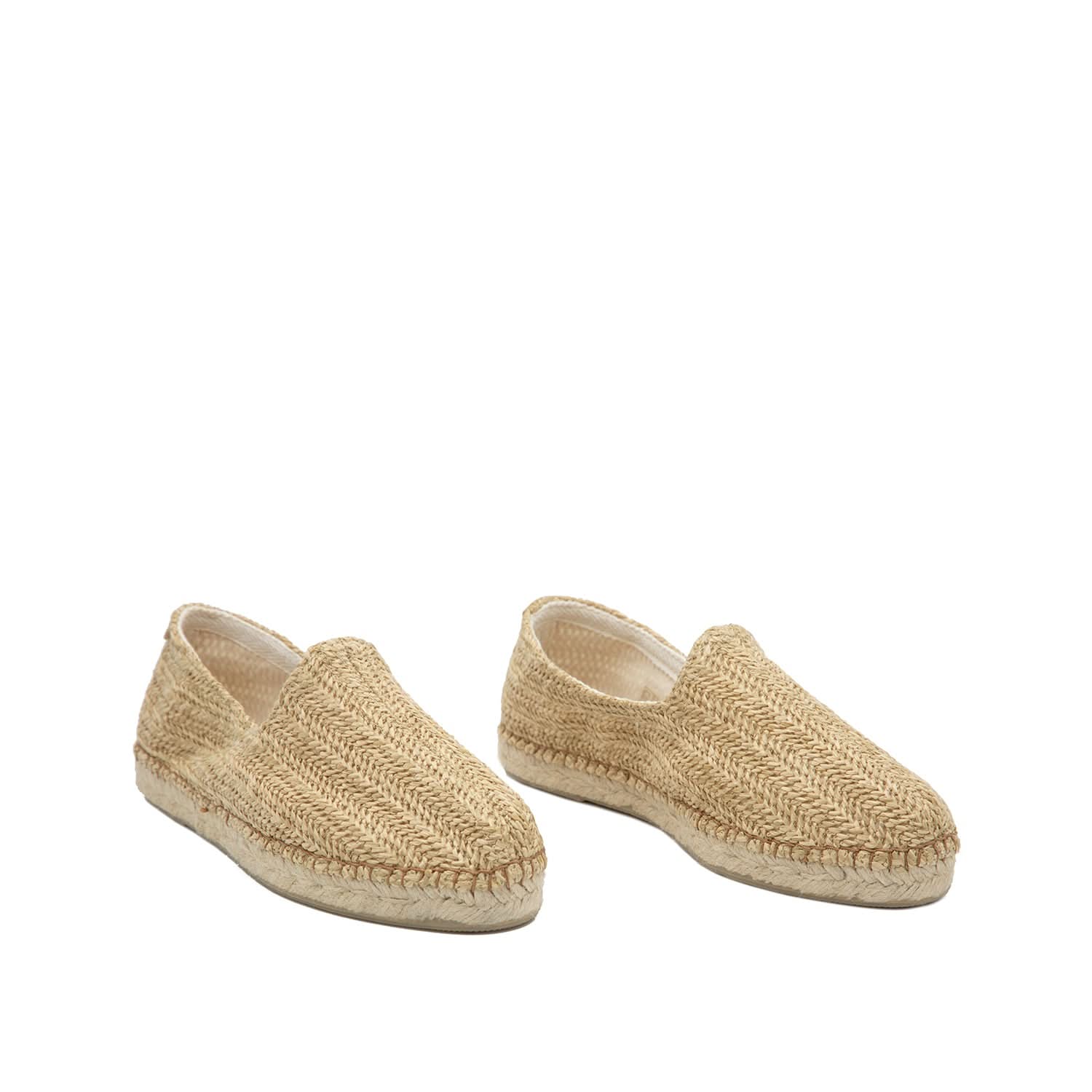 Men's Raffia Espadrilles - Breathable Summer Casual Shoes for Beach, Vacation & Outdoor Activities