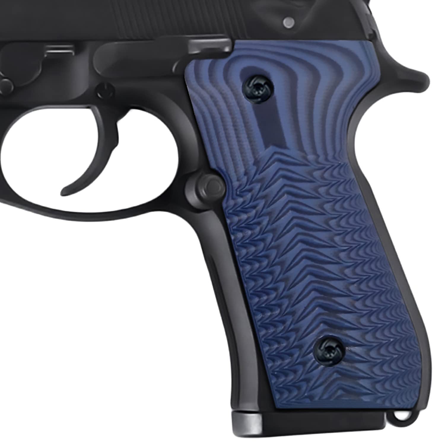 Premium G10 Beretta 92FS/96 Grips - Enhanced ECG Texture for Full Size Pistols | Perfect for Competitive Shooting & Tactical Training