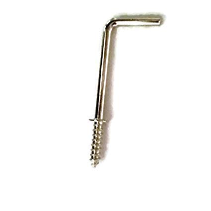 L-Shaped Right Angle Metal Hooks - 1.5