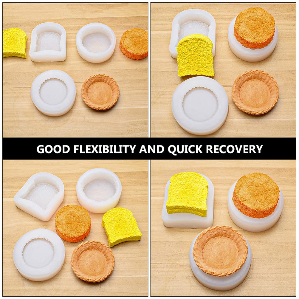 HEMOTON 2-Piece Silicone Baking Molds Set - Loaf Pan, Cupcake & Cookie Molds for Bread, Cake, Muffins, Egg Tarts | Reusable Non-Stick DIY Baking Tools for Home Kitchen, Soap Making & Party Treats