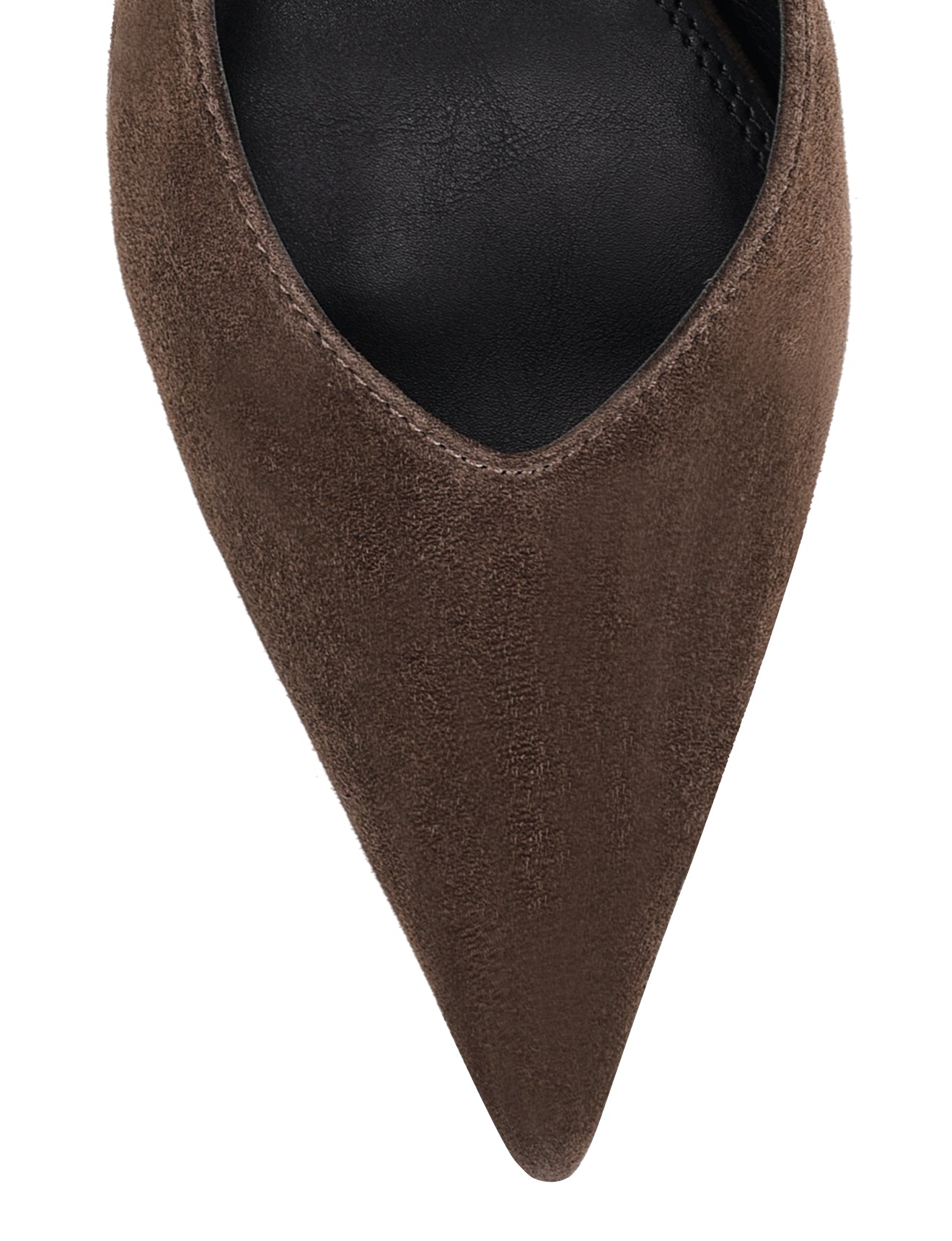 Yankee Slingback Block Heel Shoes - Chocolate Brown Suede Pumps for Women | Comfortable & Stylish Heels for Office, Party & Special Occasions