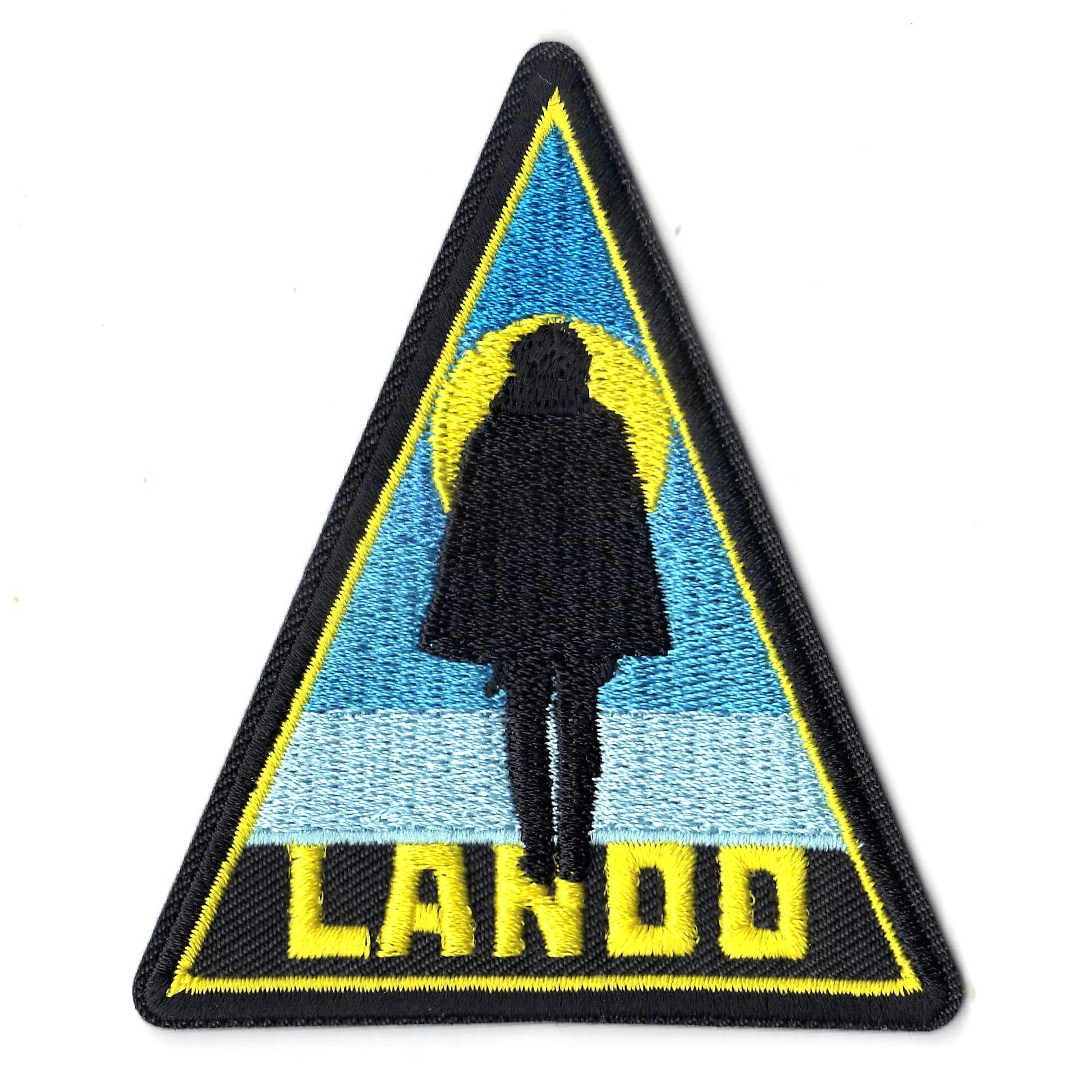 Star Wars Lando Calrissian & Han Solo Embroidered Iron-On Patch - Disney Official Merchandise for Cosplay, Jackets & Backpacks