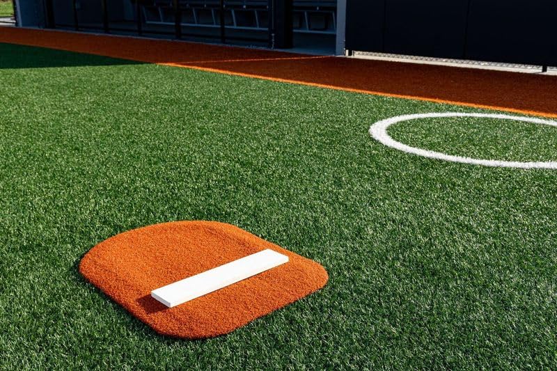 Premium Short Spiked Baseball Pitching Mat - Non-Slip One-Piece Training Mat for Pitchers | Perfect for Indoor/Outdoor Practice, Bullpen Sessions & Pitching Drills