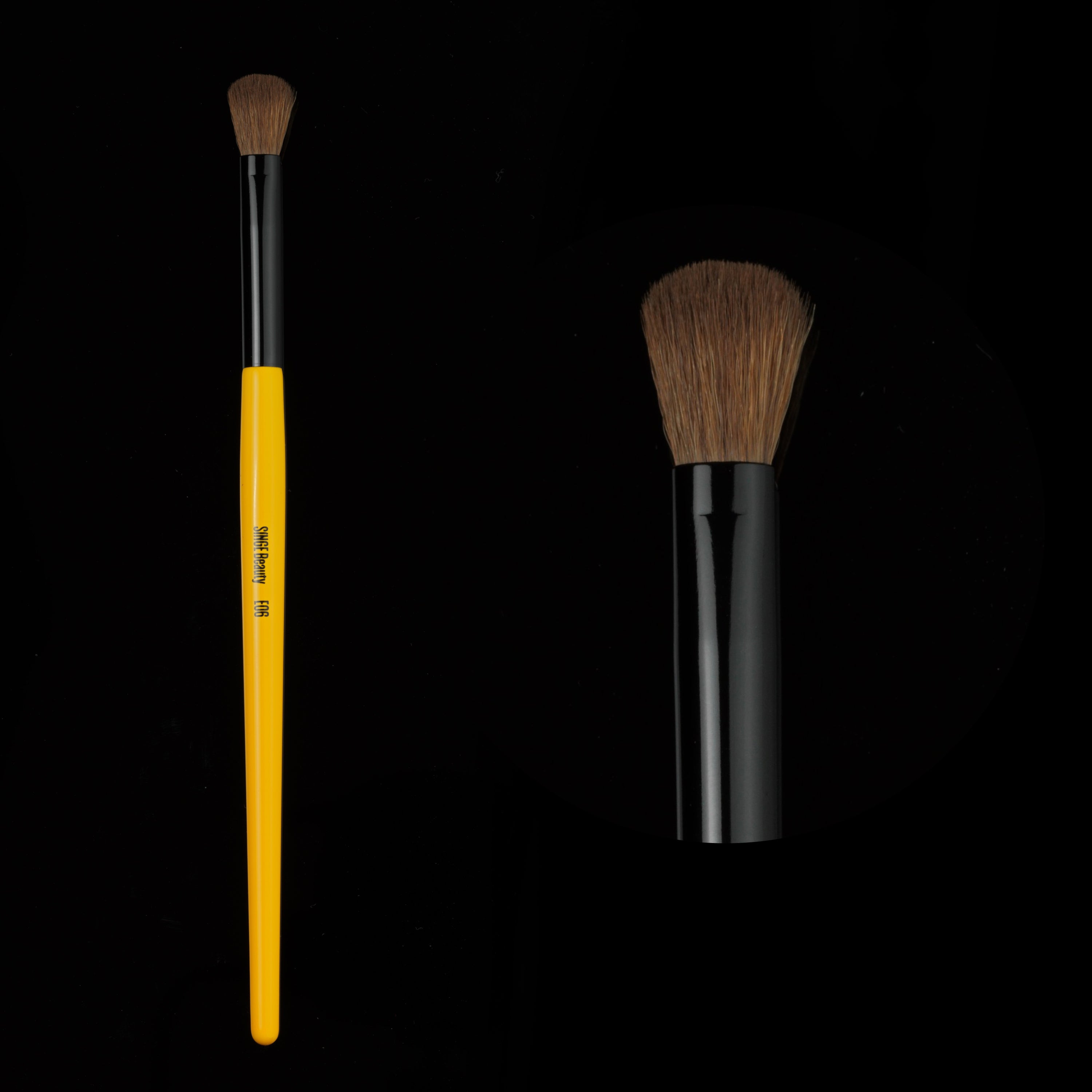 Single Beauty Eye Brush E06 - Professional Makeup Brush for Eyeshadow & Eyeliner - Perfect for Daily Makeup & Professional Makeup Artists