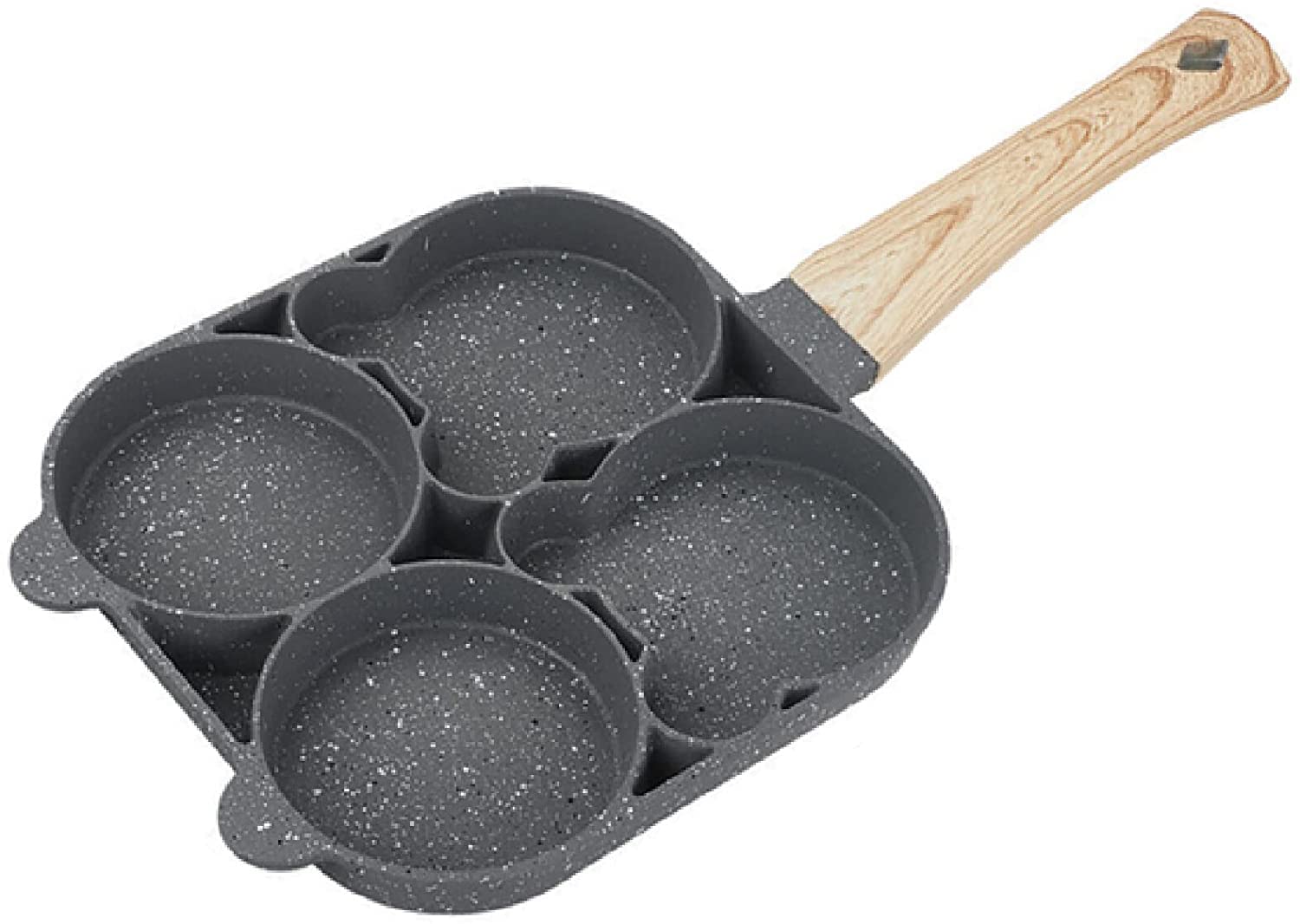 Nonstick Square Pancake Pan - Japanese-Style Aluminum Alloy Frying Pan for Eggs, Omelets & Breakfast - Perfect for Home Cooking, Camping & Brunch (Color: Black)