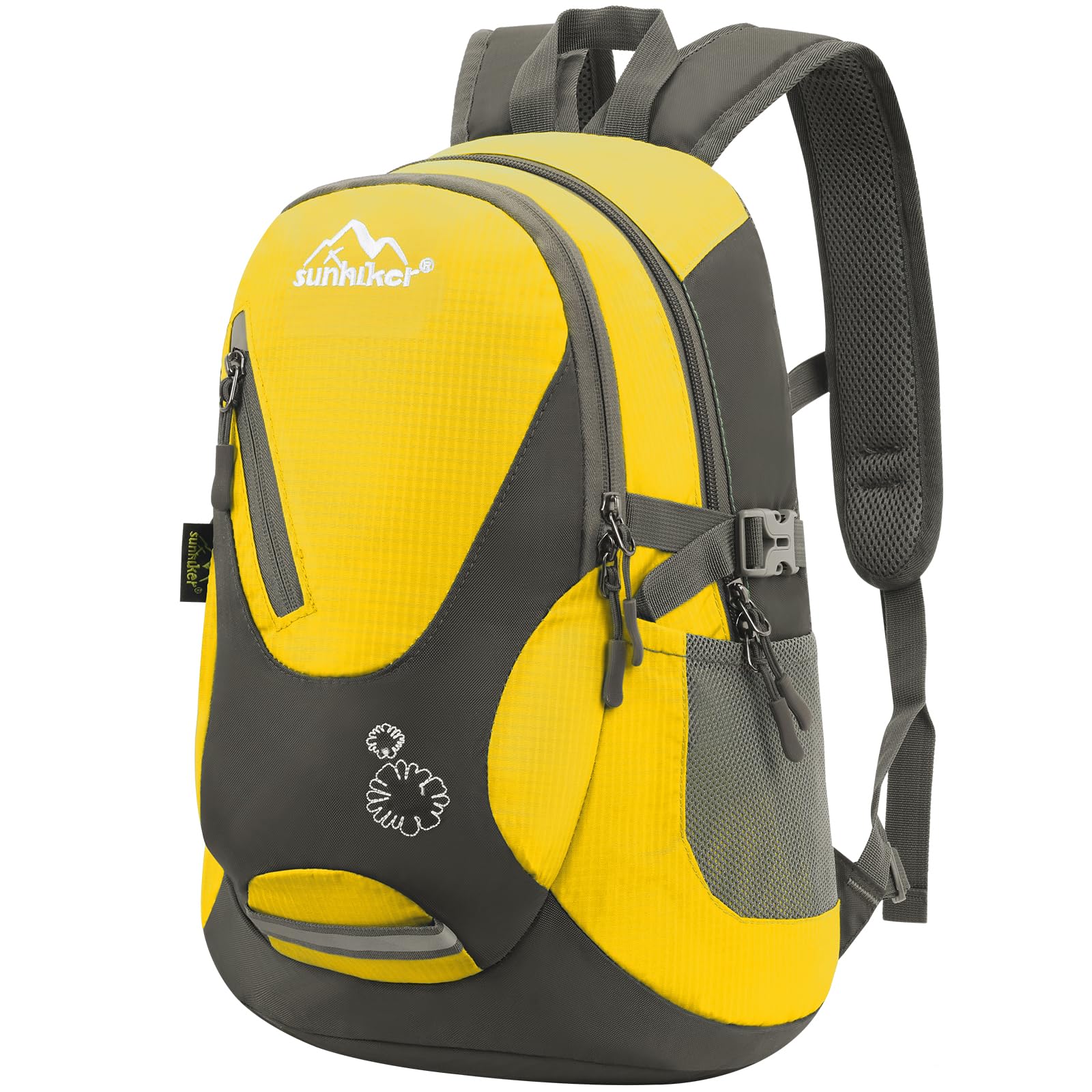 Sunhiker Small Cycling Hiking Backpack - Water Resistant Lightweight Daypack for Outdoor Travel & Commuting - Perfect for Biking, Hiking, Camping & Daily Use (Model M0714)