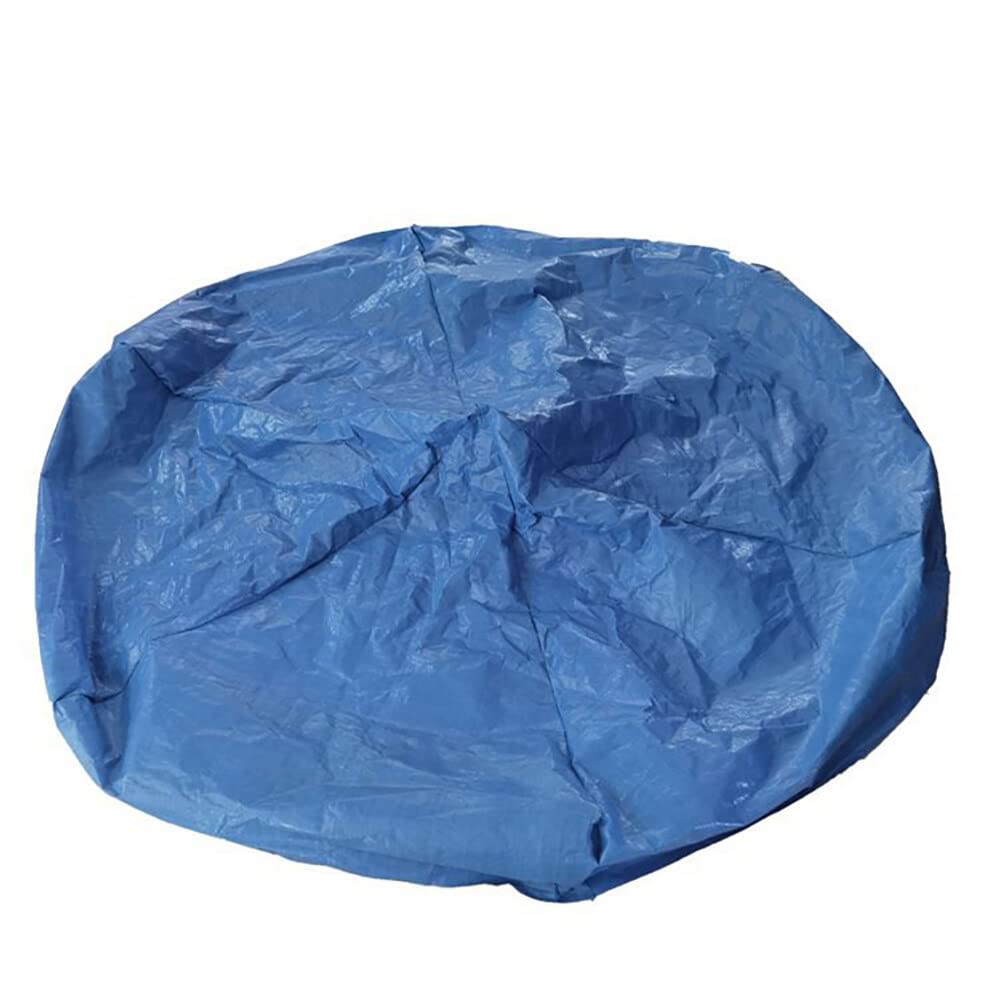 6-14 Ft Waterproof Trampoline Cover - UV Resistant & Tearproof Protective Cover for Round Trampolines and Swimming Pools | Easy Installation for Outdoor Weather Protection