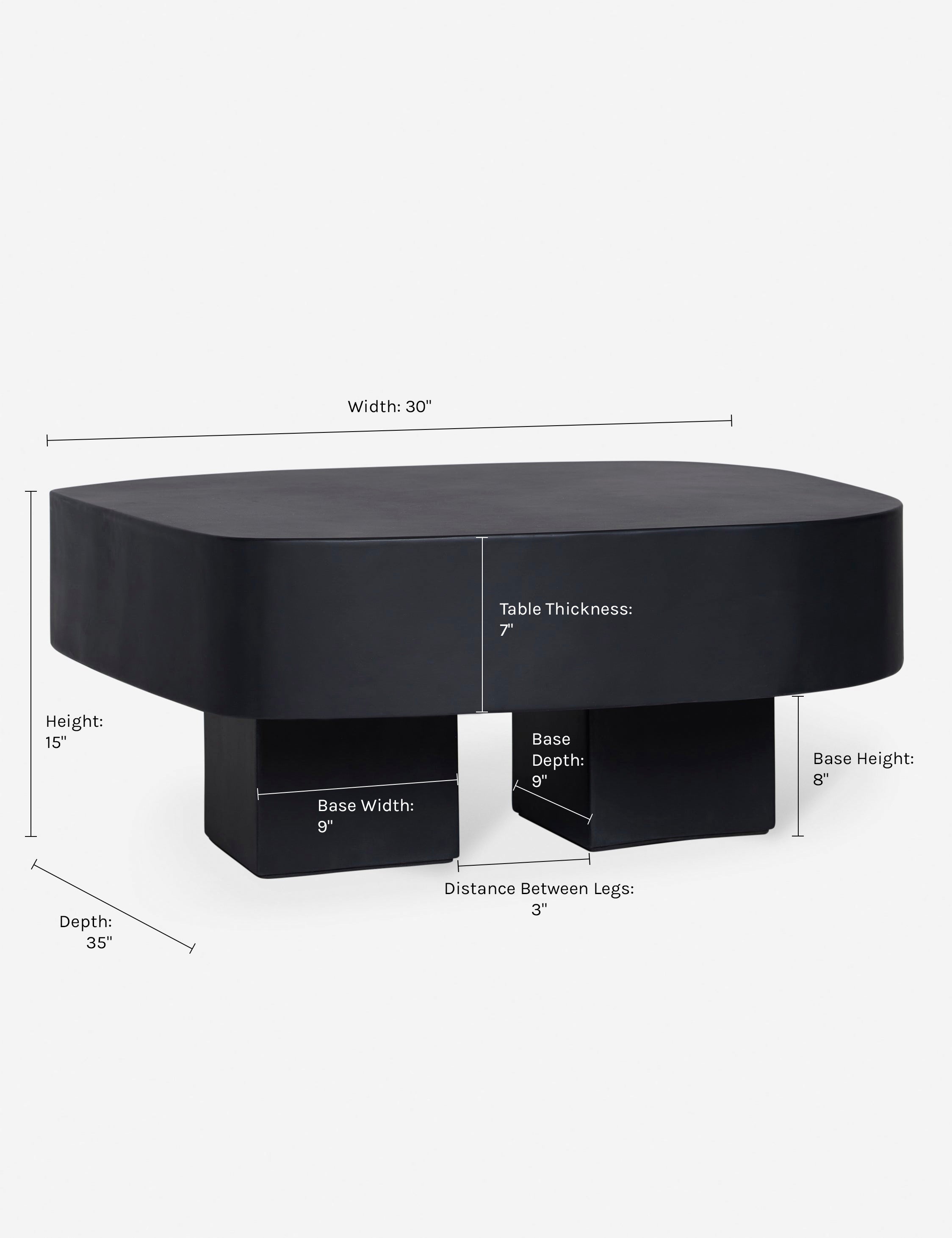 Sarah Sherman Samuel Round Coffee Table - Indoor & Outdoor Use - Perfect for Patio, Living Room, and Garden Decor