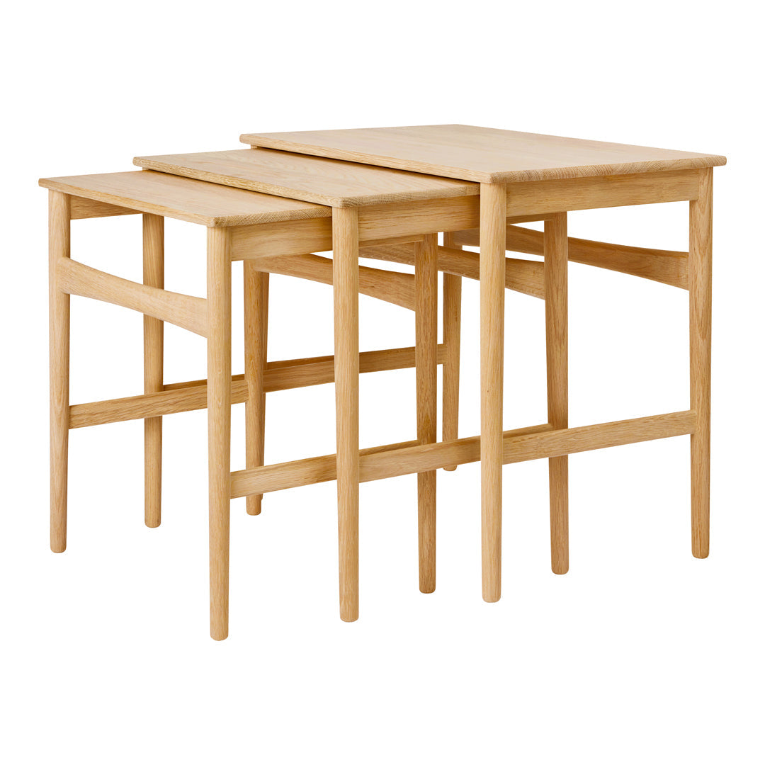 CH004 Modern Nesting Tables - Space-Saving Side Tables for Living Room, Bedroom, or Office - Perfect for Small Spaces & Home Decor