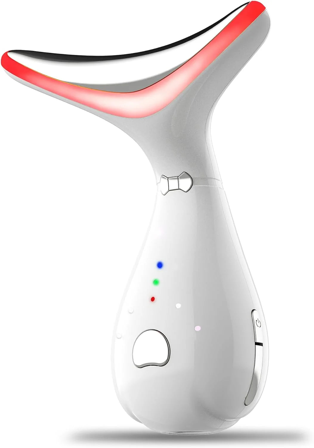3-in-1 Portable Facial Massager with Vibration, Heat & Microcurrent - Neck & Face Beauty Device for Skin Care & Sculpting | Perfect for Home Spa, Anti-Aging & Relaxation