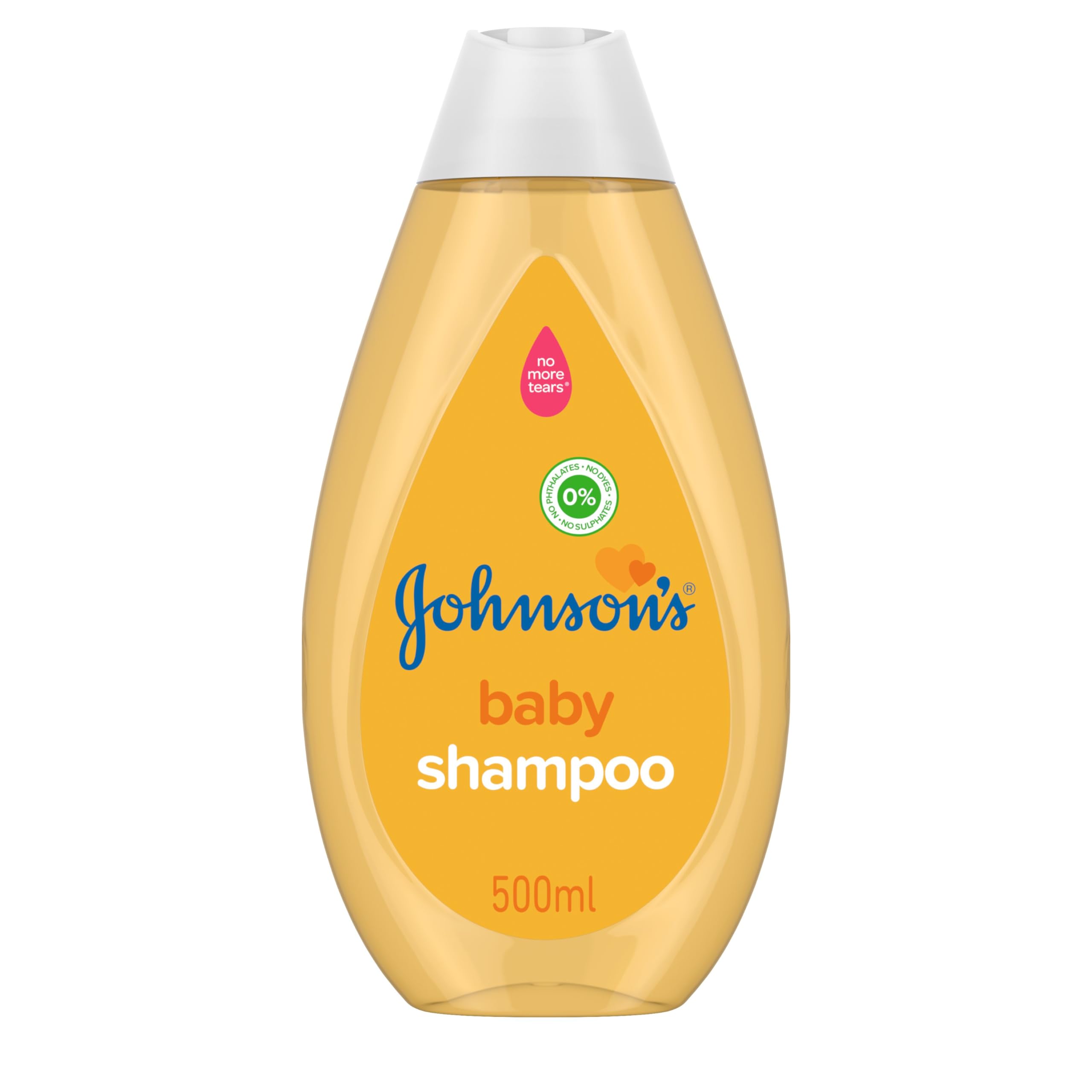 Johnson's Baby Shampoo 500ml - Gentle Hair Wash for Newborns & Kids