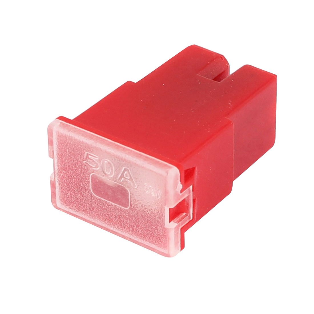 uxcell Red Female Slow Blow PAL Pacific Auto Fuse 50A - High-Quality Car Fuse Replacement for Automotive Electrical Systems | Perfect for Vehicle Maintenance & Circuit Protection