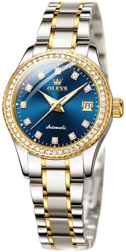 L7003: Two tone band & Blue dial
