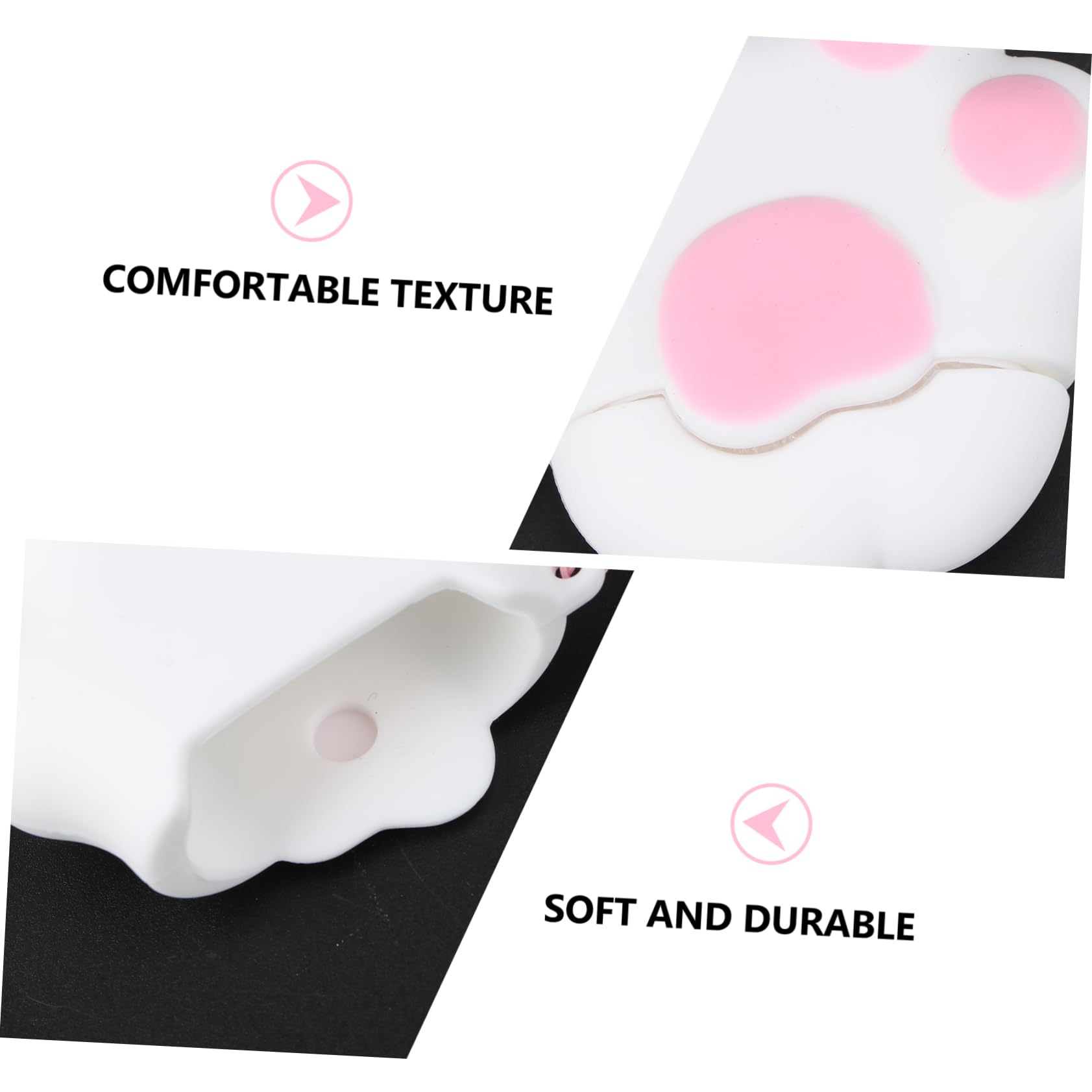 Jojofuny 3-Piece Earphone Cover Organizer Case - Protective Storage for AirPods Pro/Headphones & Charging Box - Perfect for Travel, Gym & Daily Use