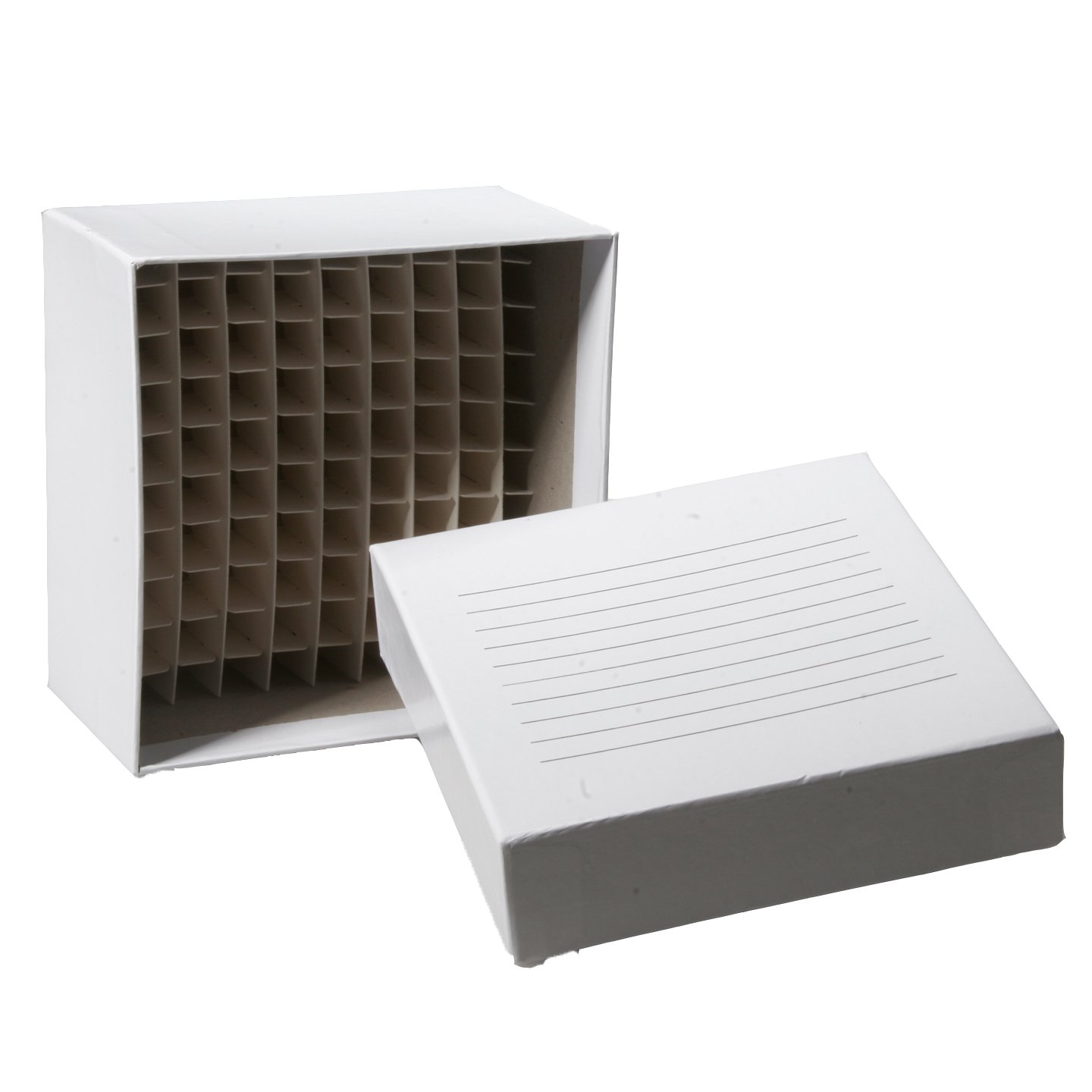 90-1300 Cardboard Microcentrifuge Tube Freezer Storage Box - 3