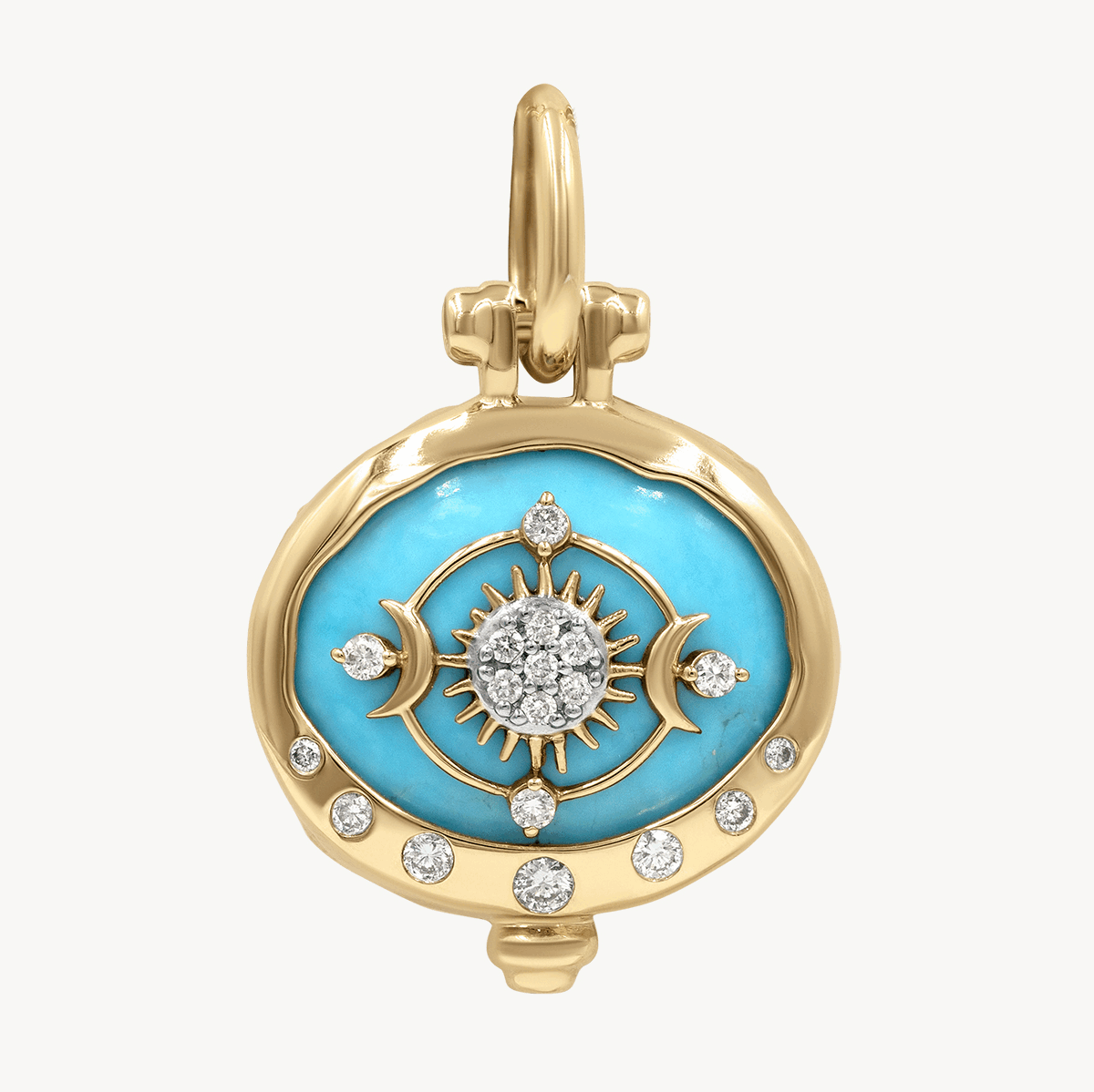 Wild Women Turquoise Pendant Necklace - Handcrafted Sterling Silver Jewelry for Boho Style & Everyday Wear | Perfect Gift for Women, Birthdays & Special Occasions