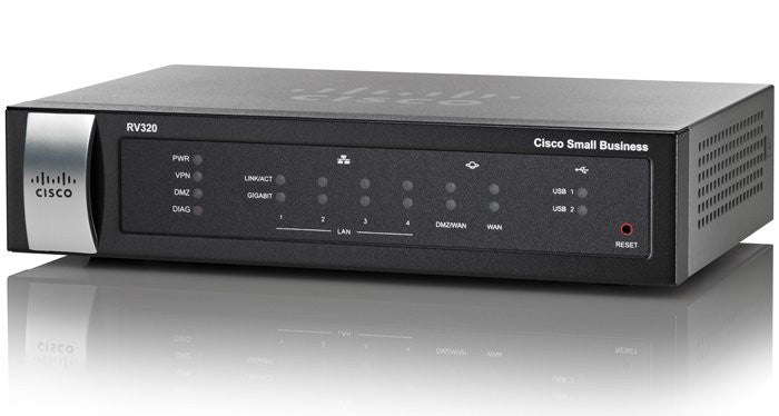 Cisco RV320 Dual Gigabit WAN VPN Router - High-Speed Business Networking Solution for Secure Remote Access & Office Connectivity