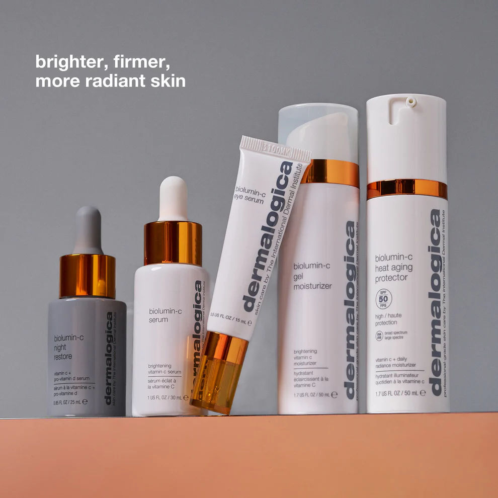 Biolumin C Heat Aging Protector SPF50 - Anti-Aging Face Sunscreen for Women & Men - Daily UV Protection Moisturizer - Perfect for Outdoor Activities & Beach Days