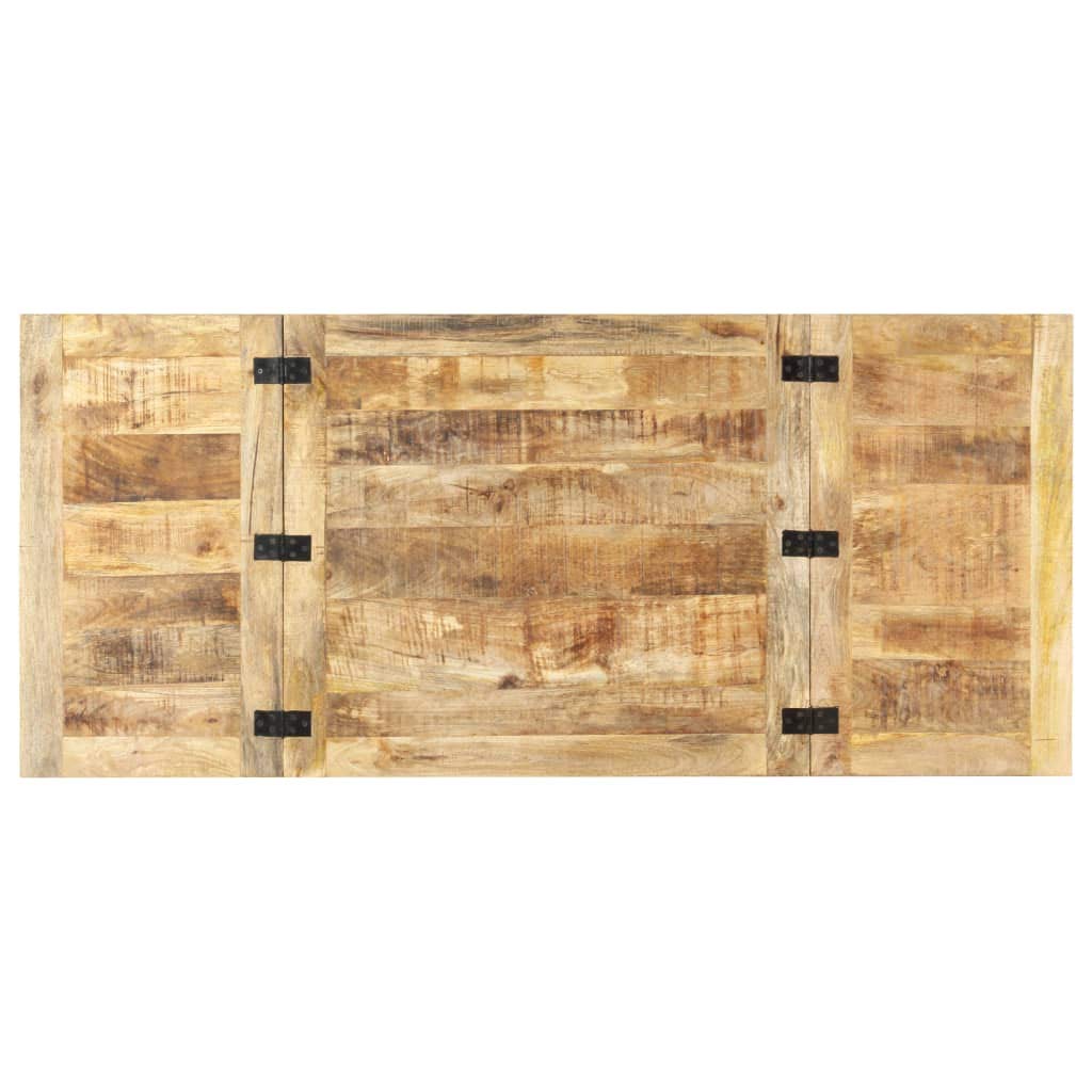 Extendable Solid Mango Wood Coffee Table - 63