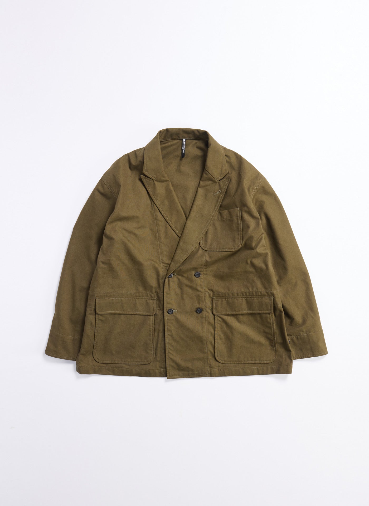 Cordura Canvas Soft Work Double Breasted Blazer for Men - Durable & Stylish Office Jacket - Perfect for Business Casual, Workwear & Professional Outfits
