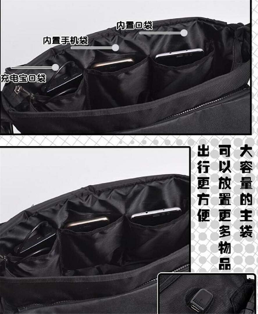 Fairy Tail Anime Shoulder Bag - Crossbody Messenger for Cosmetics & Travel