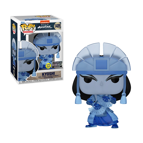 Funko Pop! AVATAR The Last Airbender: Kyoshi Glow in The Dark Collectible Figure #1489 – Perfect for Anime Fans & Collectors, Great for Display, Gifts, and Themed Decorations