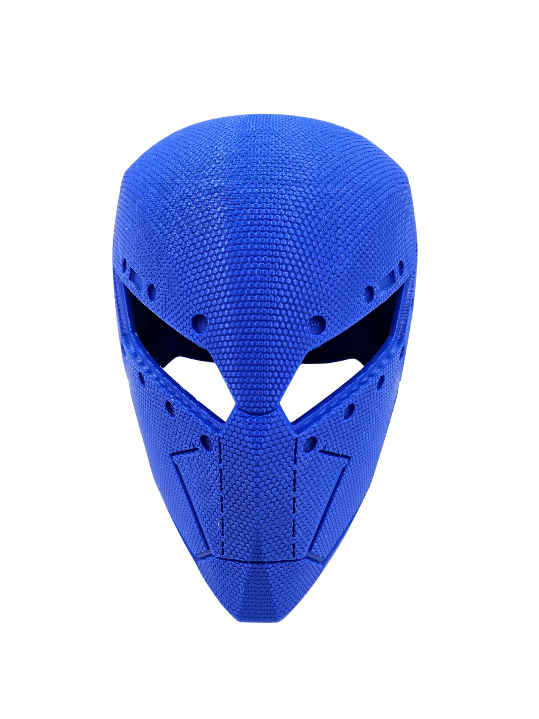 Cosplay Life 2099 Face Shell Mask - Futuristic Blue Cosplay Costume Accessory with Detachable Back Plate & Lenses | Perfect for Halloween, Comic Con, Cosplay Events & Futuristic Themed Parties