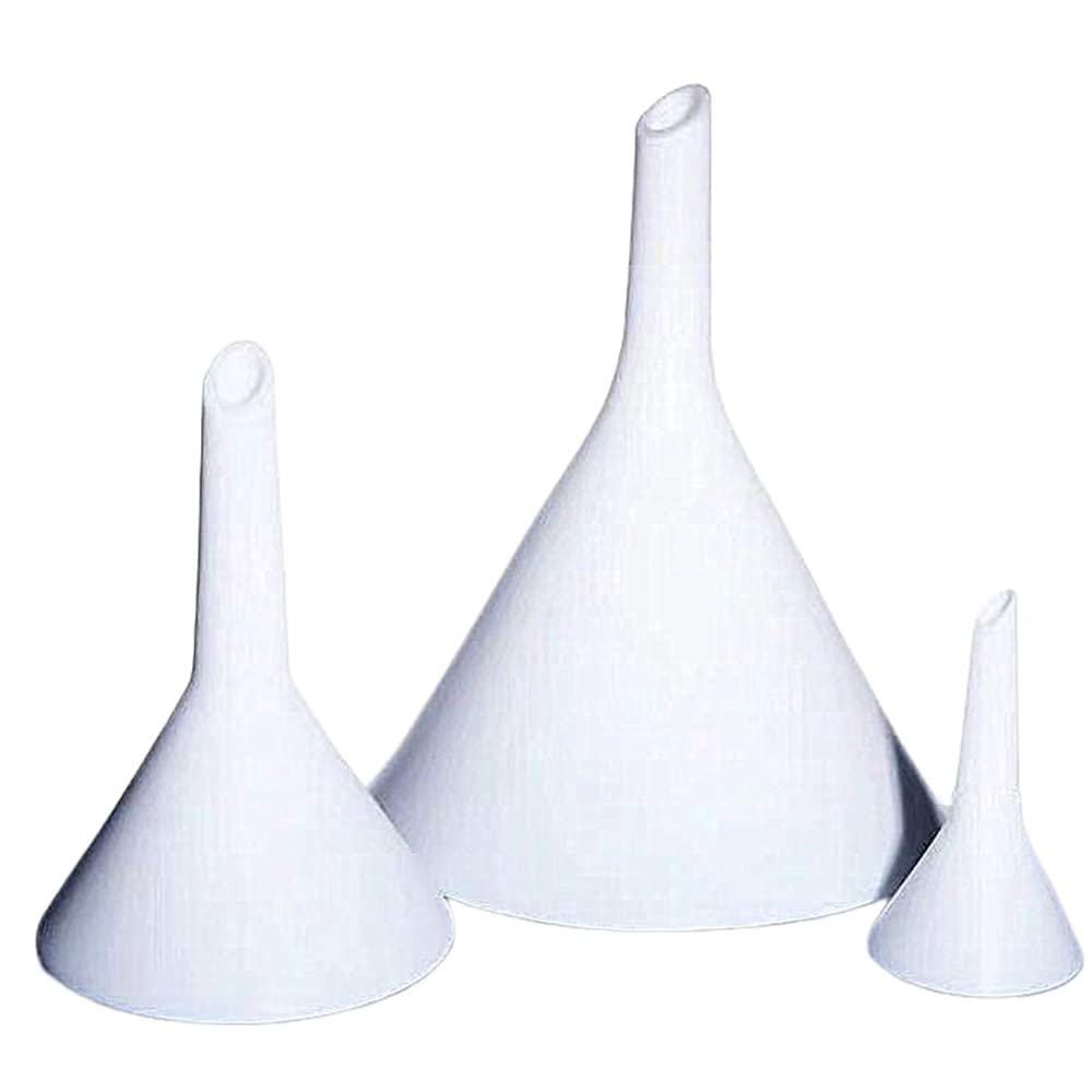 PTFE Funnel 160mm - Polytetrafluoroethylene Triangular Split Funnel for Chemical Transfer, Lab Use & Industrial Applications